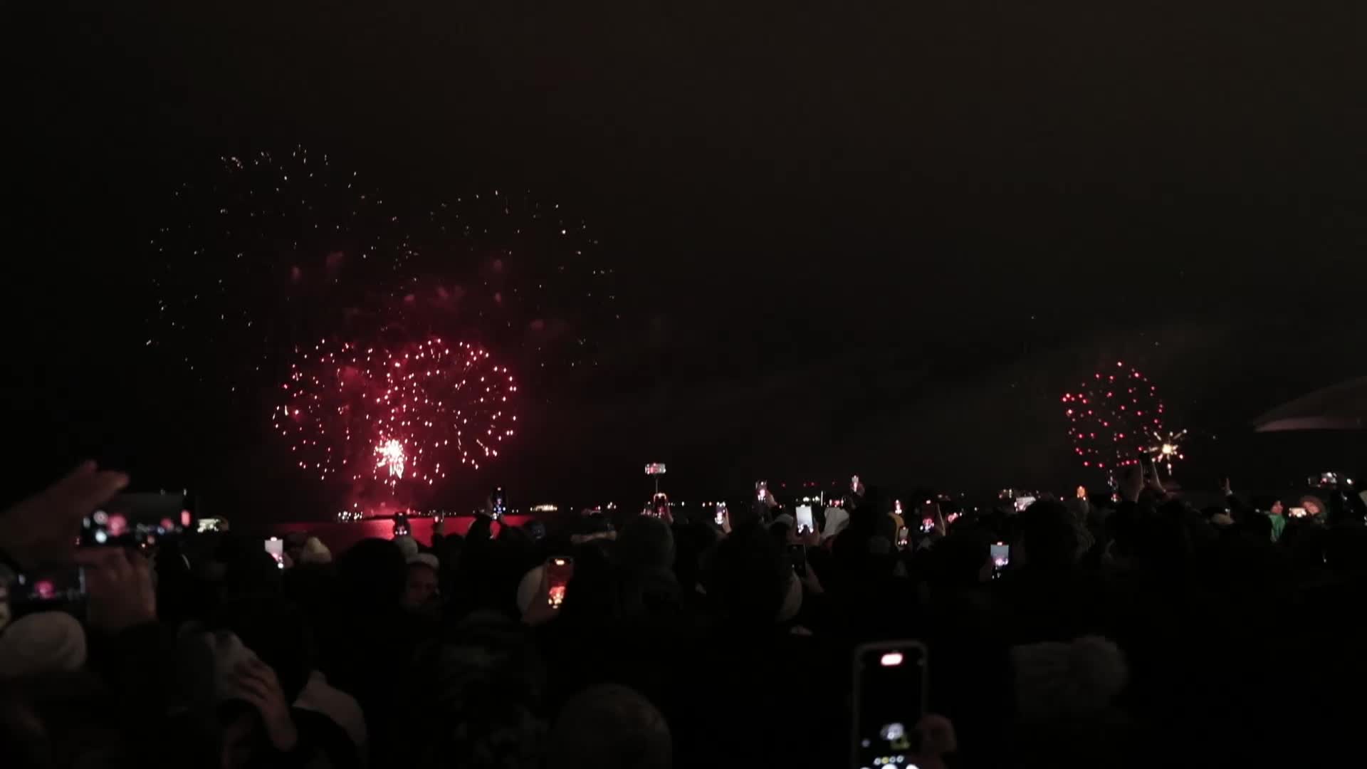 New Year Celebration In Toronto, Canada