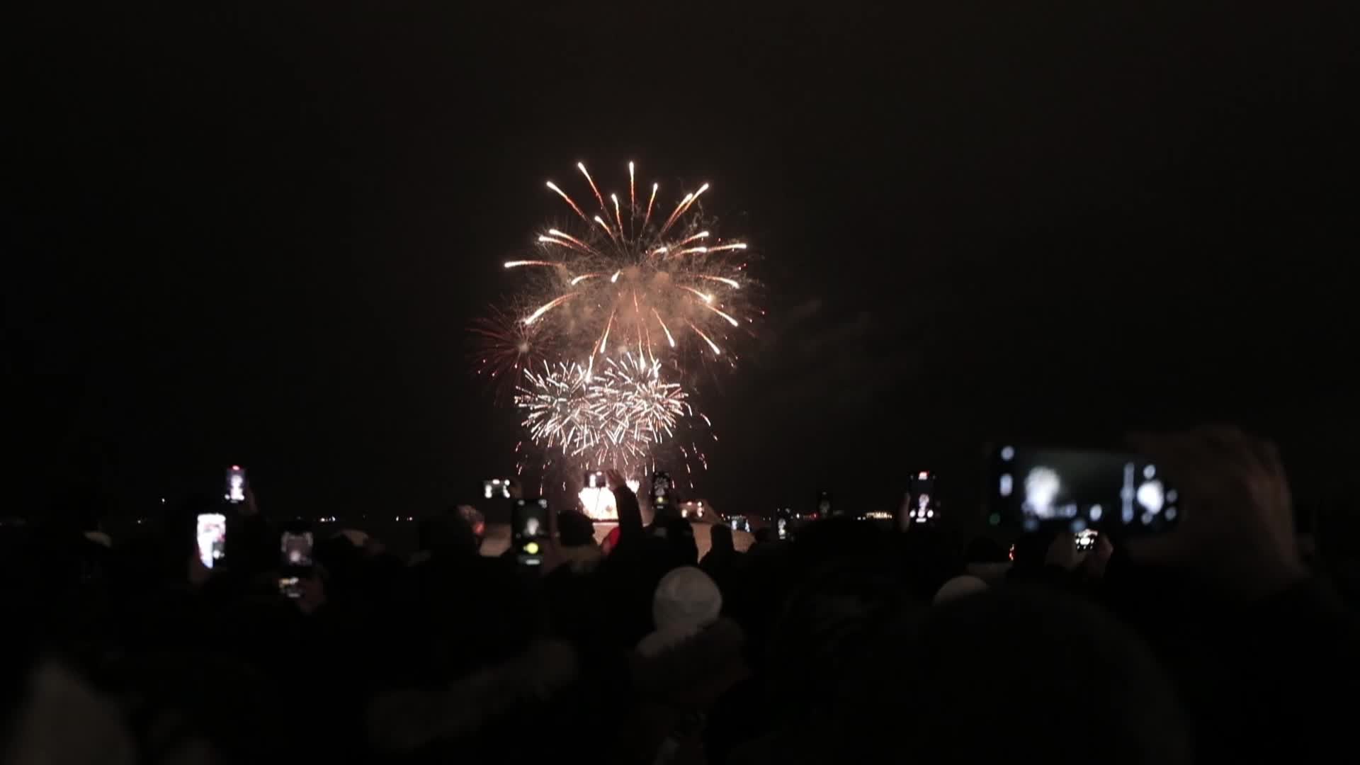 New Year Celebration In Toronto, Canada
