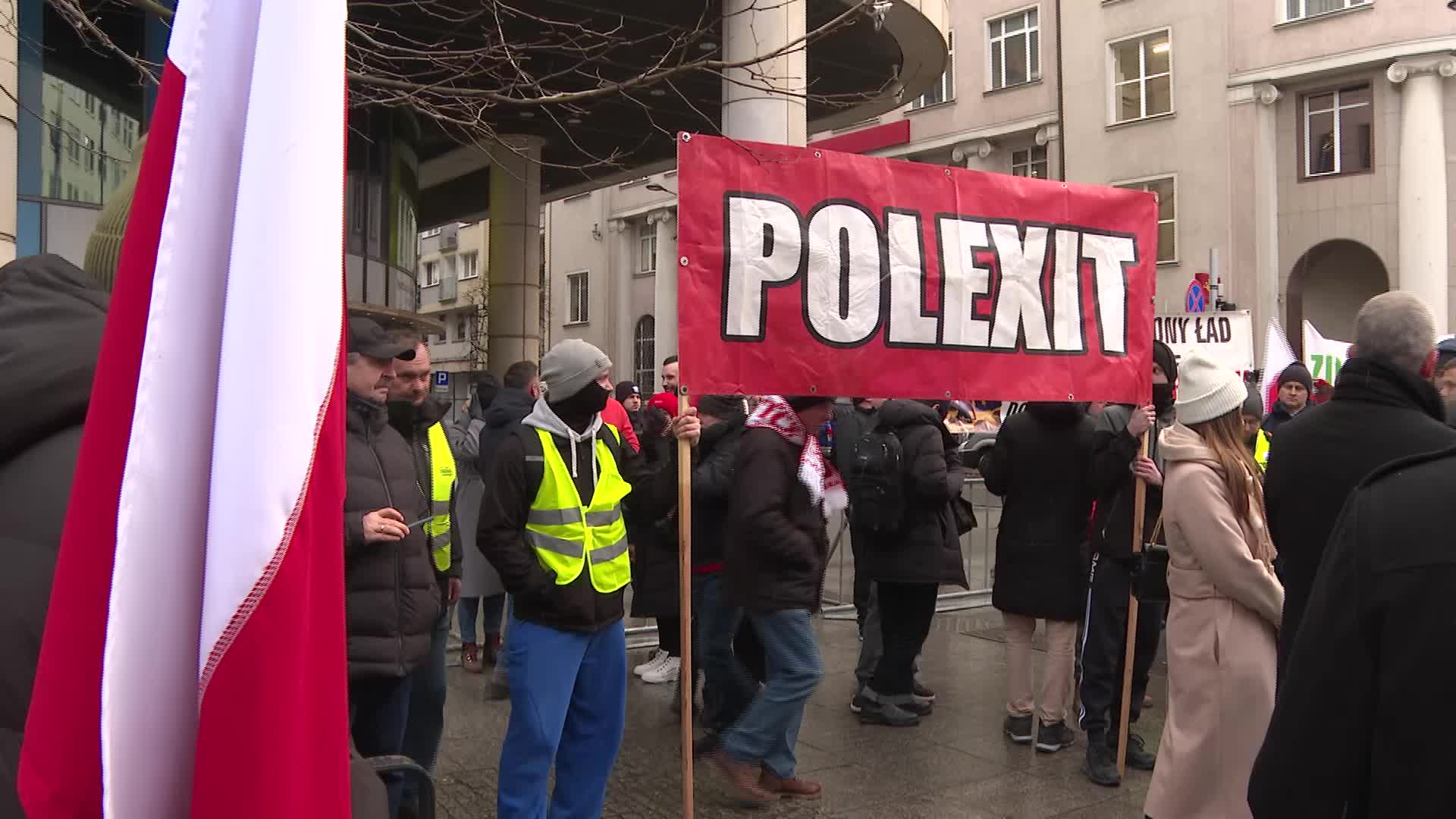 Farmers protest in Poland