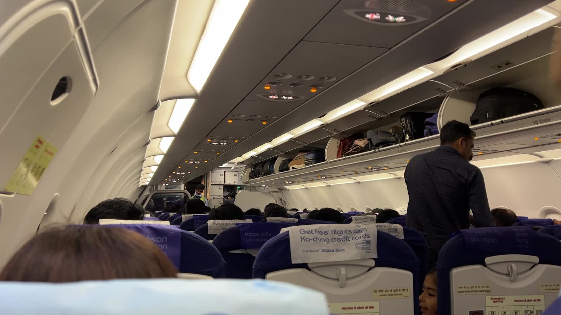 IndiGo Airlines Airplane at Delhi Airport