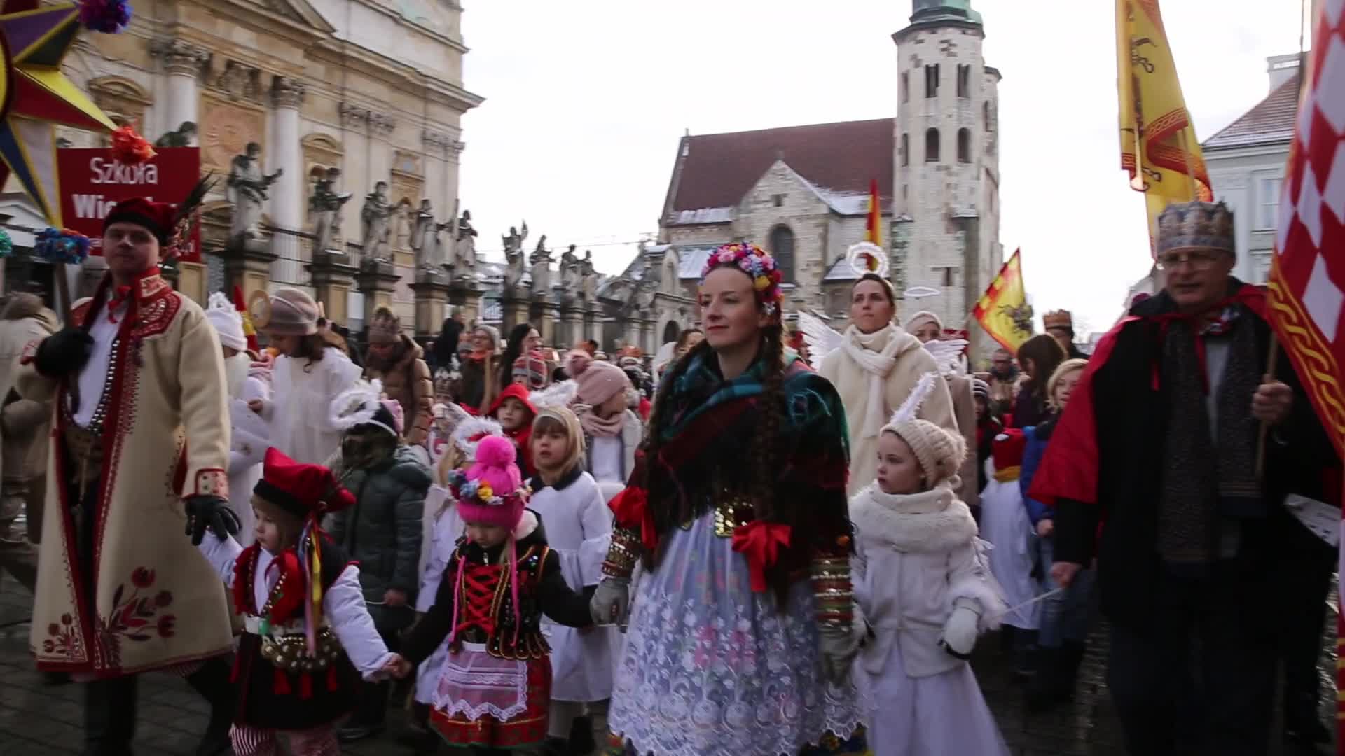 Three Kings Procession in Krakow