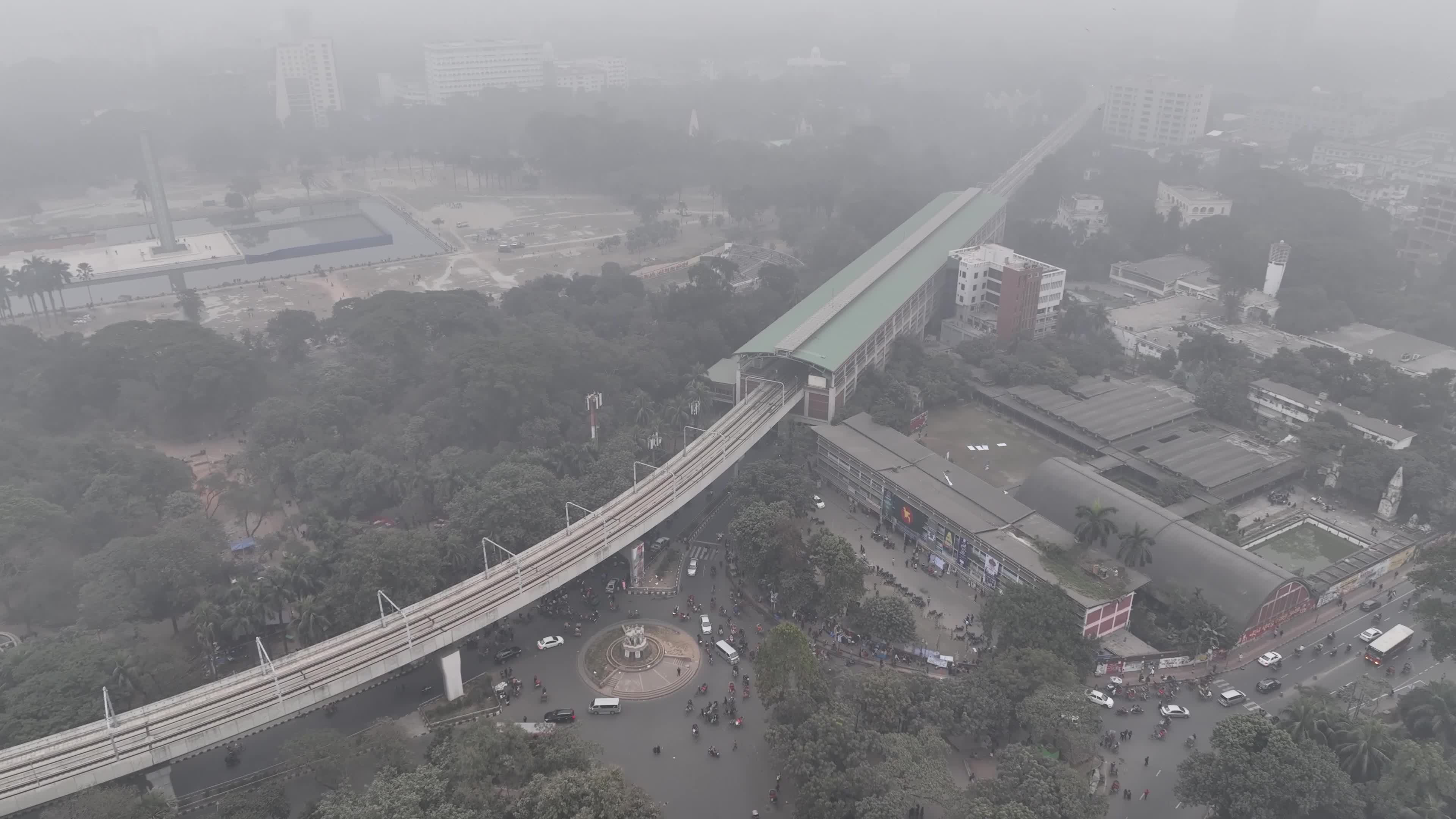 Cold Wave and Foggy Weather