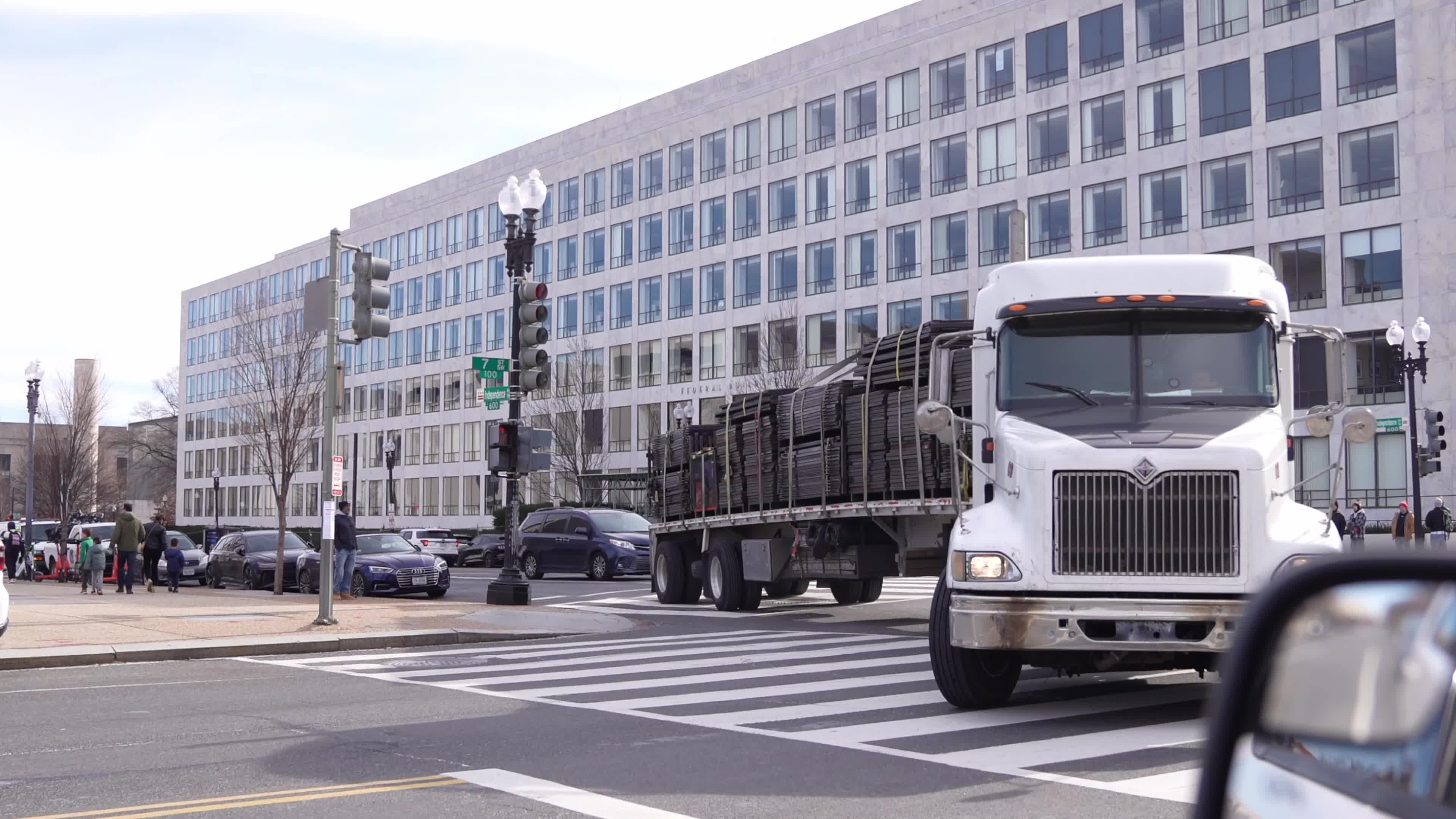 Washington DC getting ready for the 2025 Inauguration 