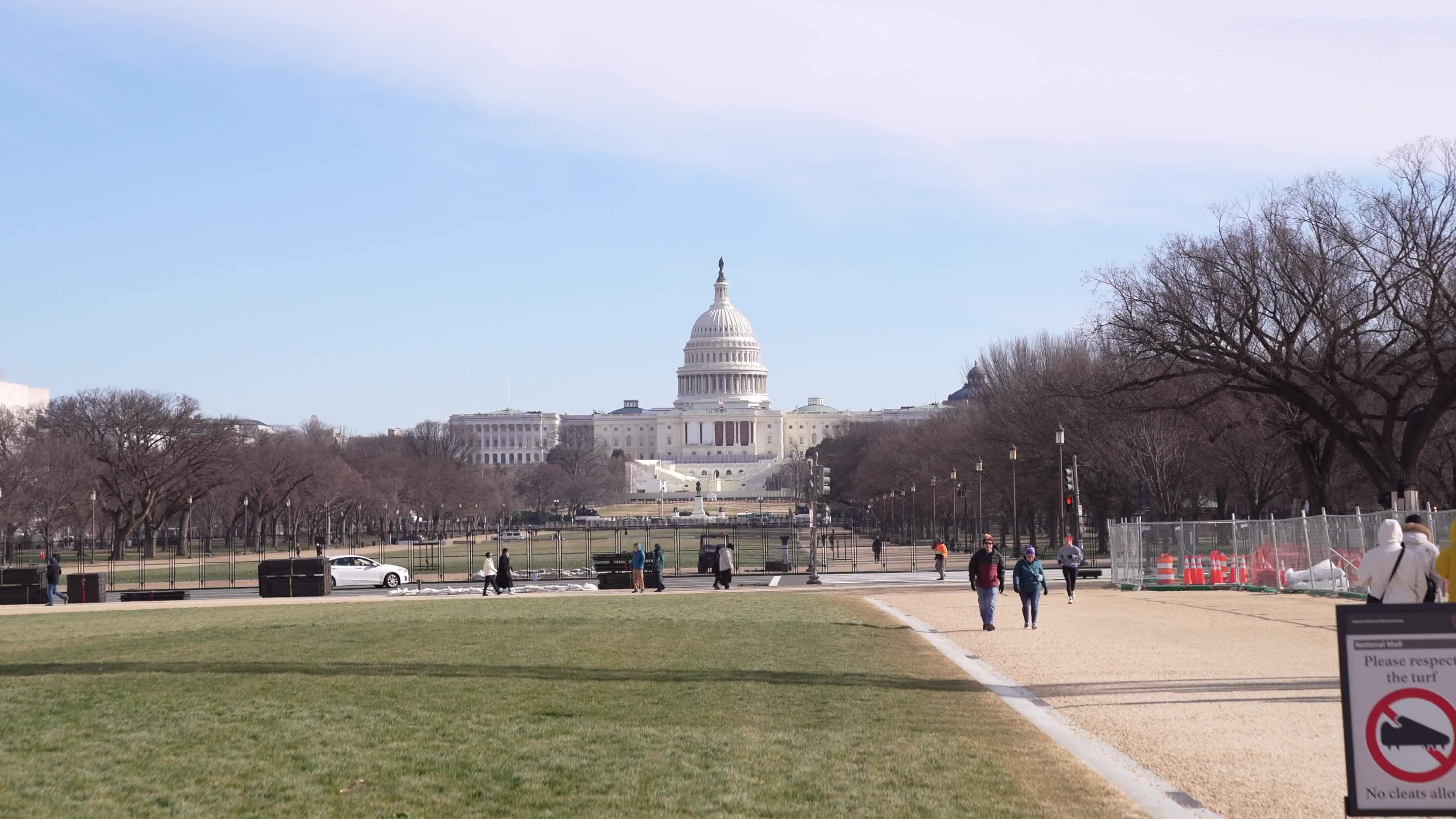 Washington DC getting ready for the 2025 Inauguration 