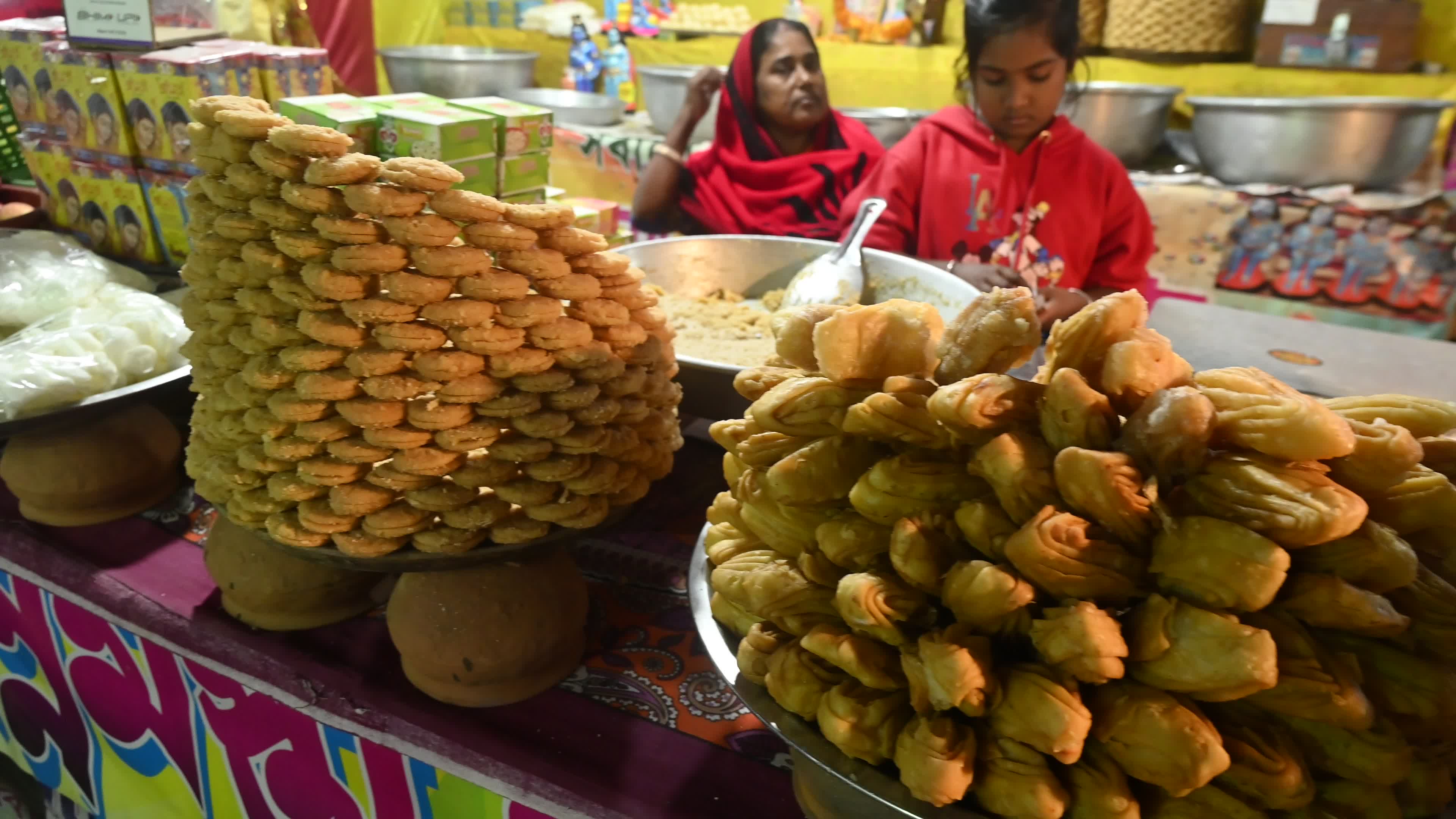 Sweet shop in India

