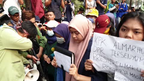 Students Protest in Indonesia