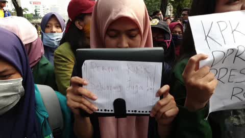 Students Protest in Indonesia