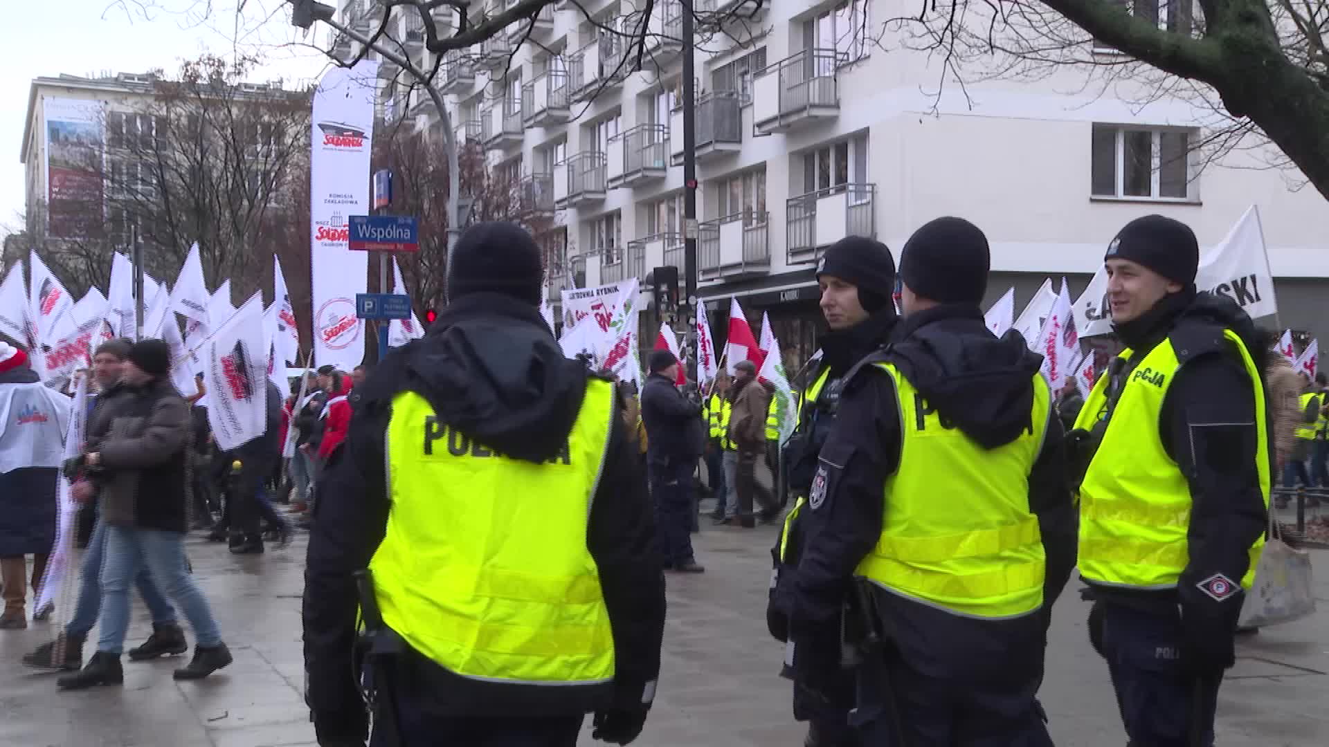 Miners protest in Poland
