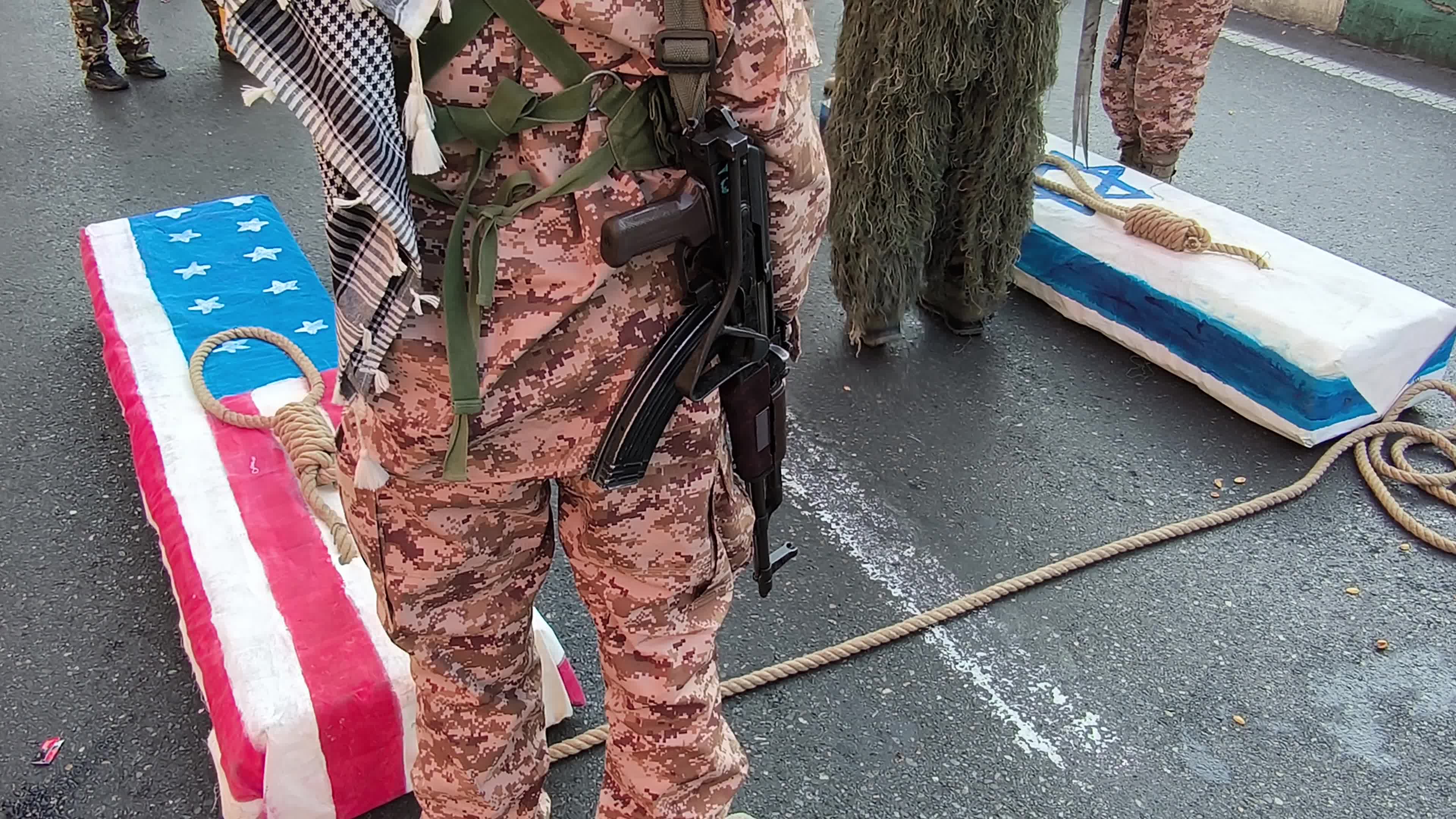 IRGC military rally