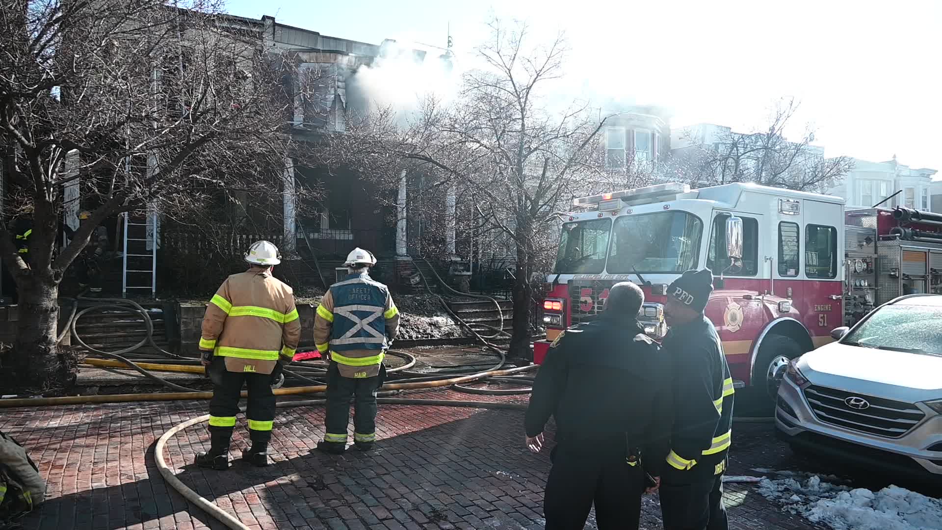 House Fire At 5331 North Camac Street In Philadelphia Pennsylvania
