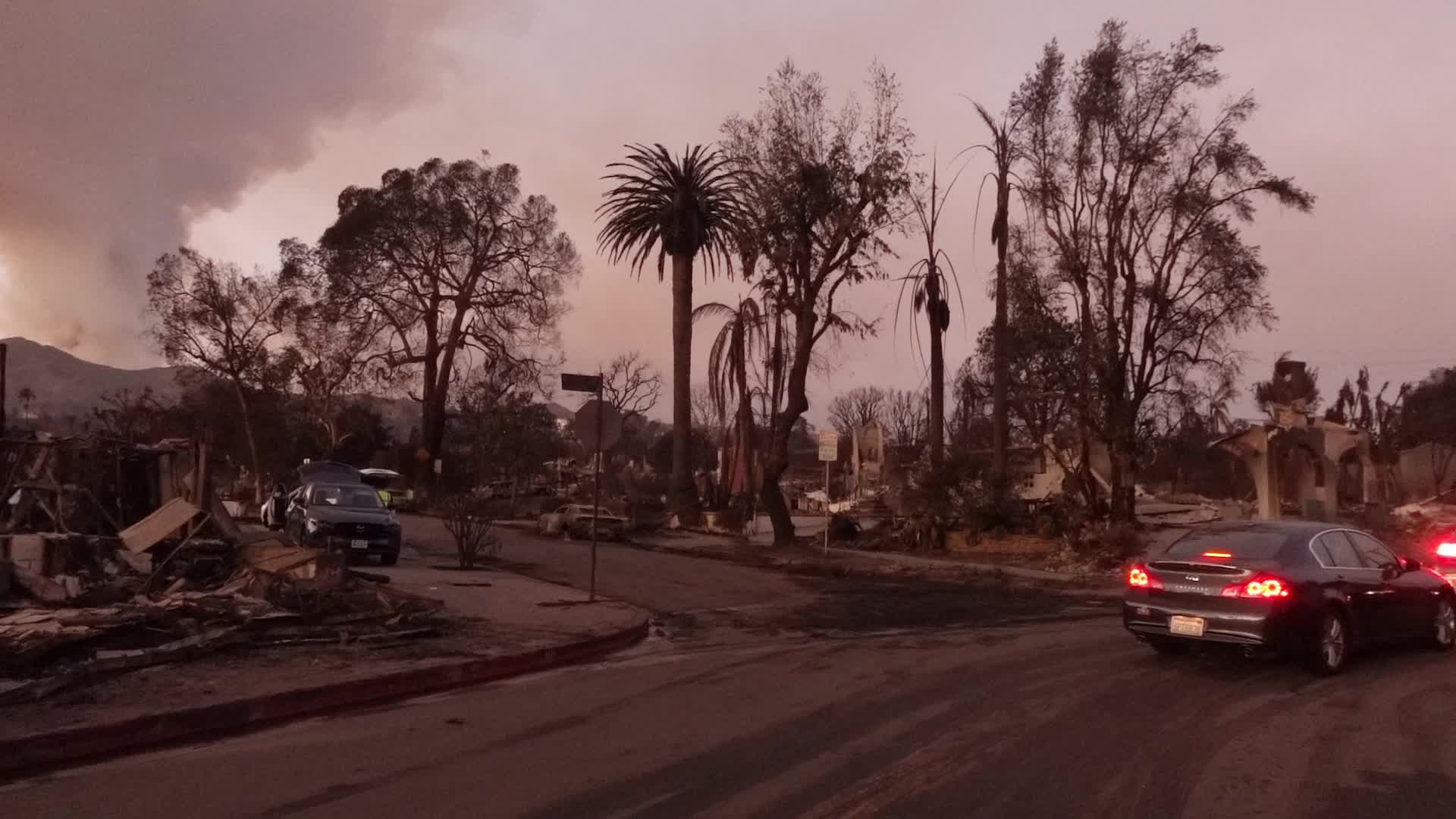 Wildfires Continue In Los Angeles County