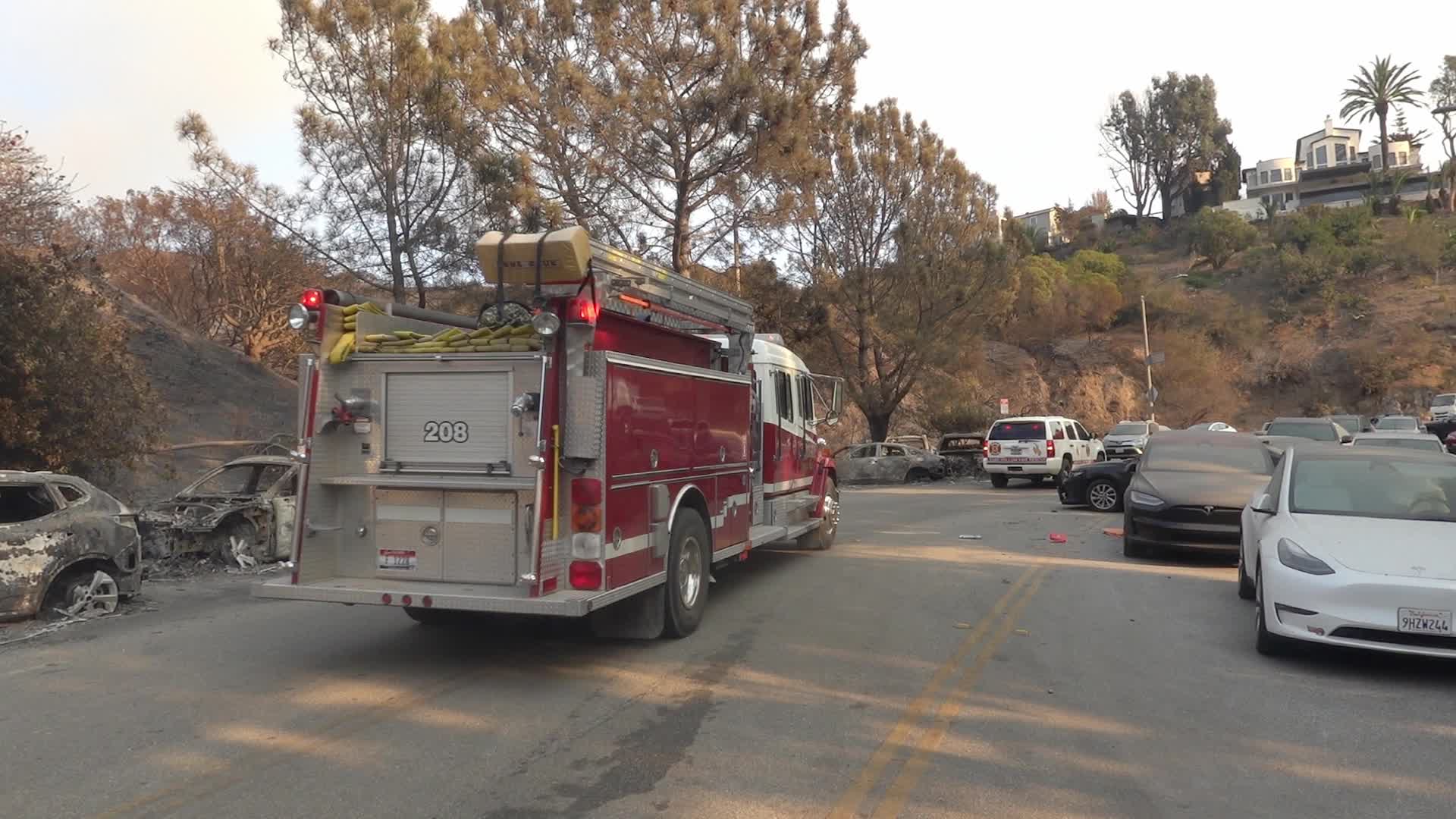 Wildfires Continue In Los Angeles County