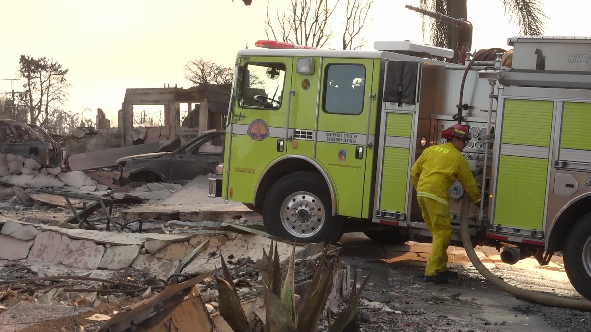 Wildfires Continue In Los Angeles County
