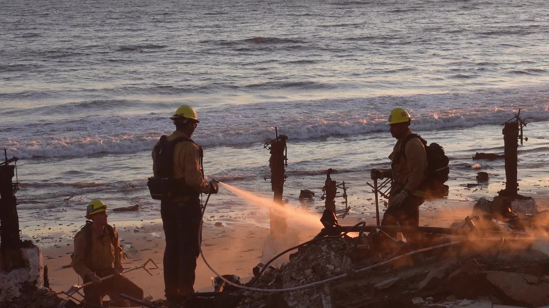 Wildfires Continue In Los Angeles County