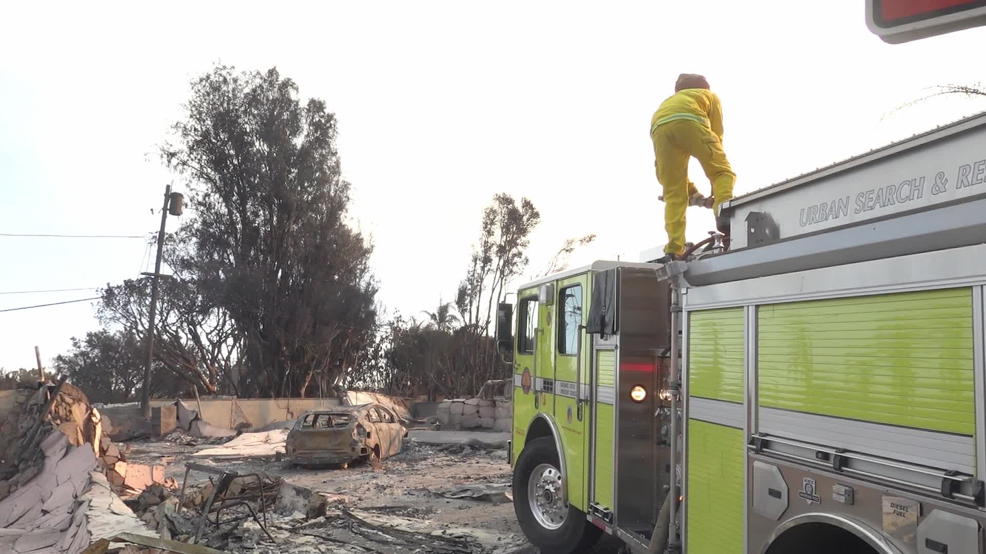 Wildfires Continue In Los Angeles County