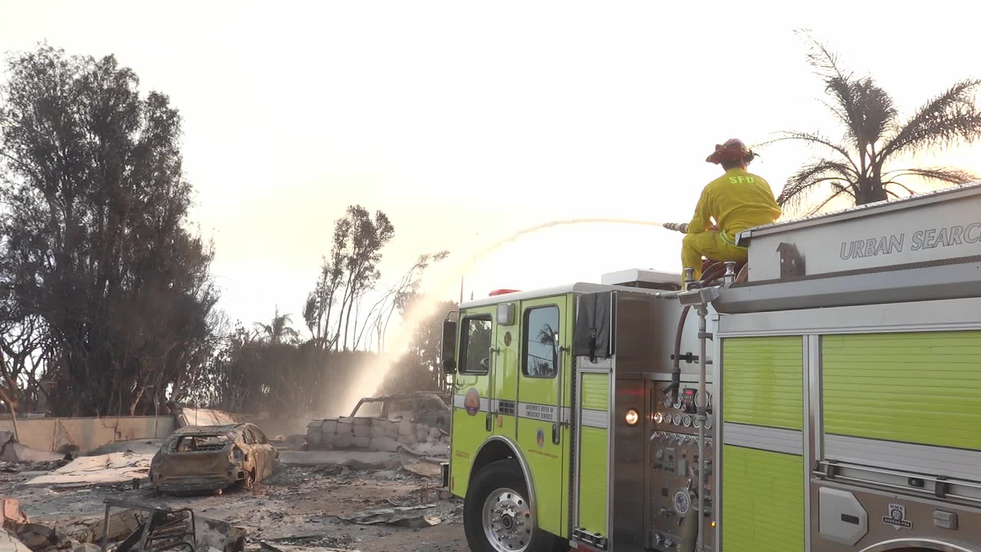 Wildfires Continue In Los Angeles County