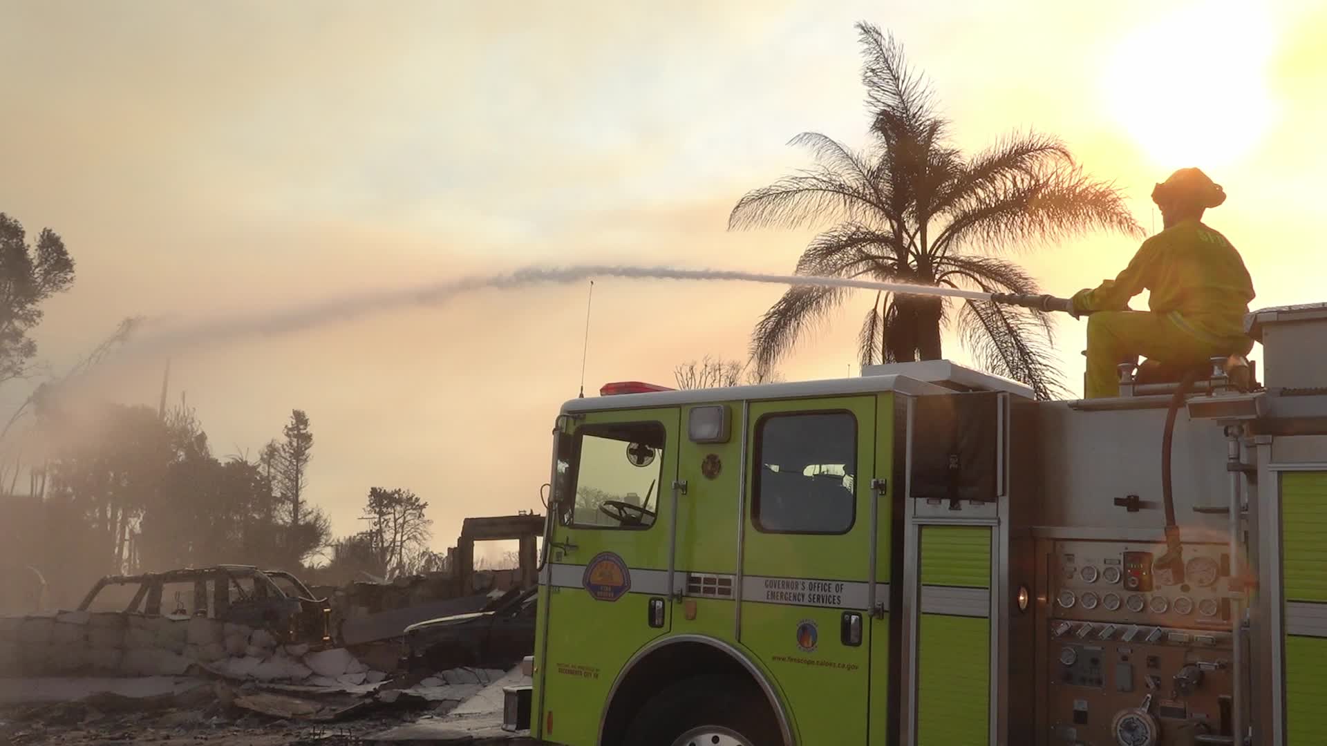 Wildfires Continue In Los Angeles County