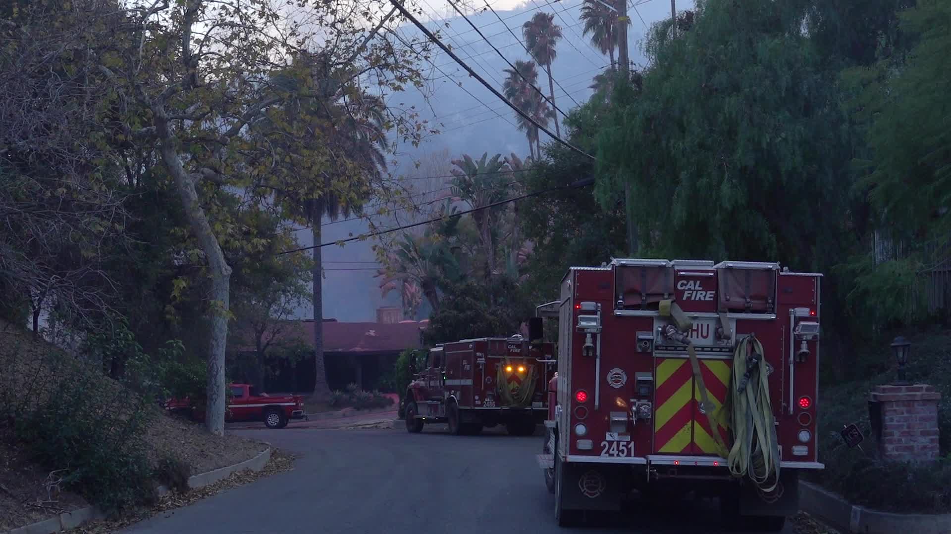 Wildfires Continue In Los Angeles County