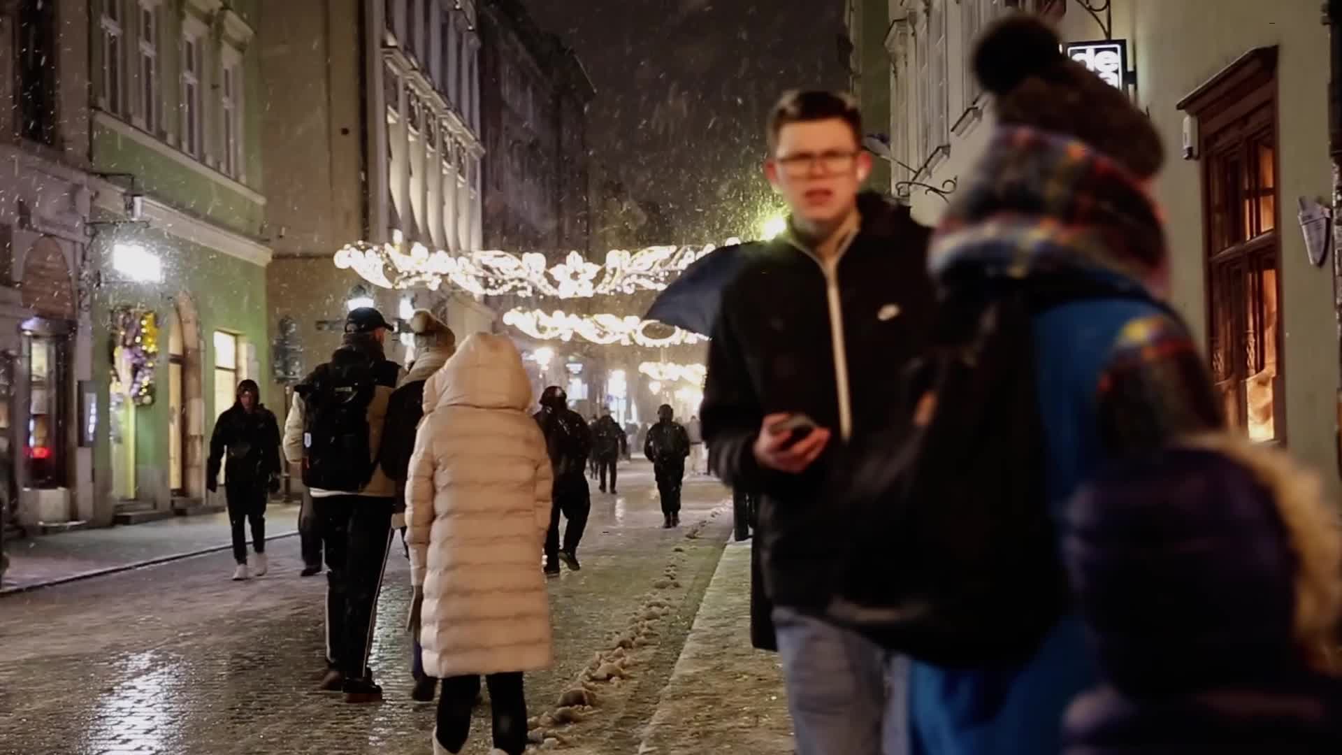 Intense Snowfall in most of of Poland