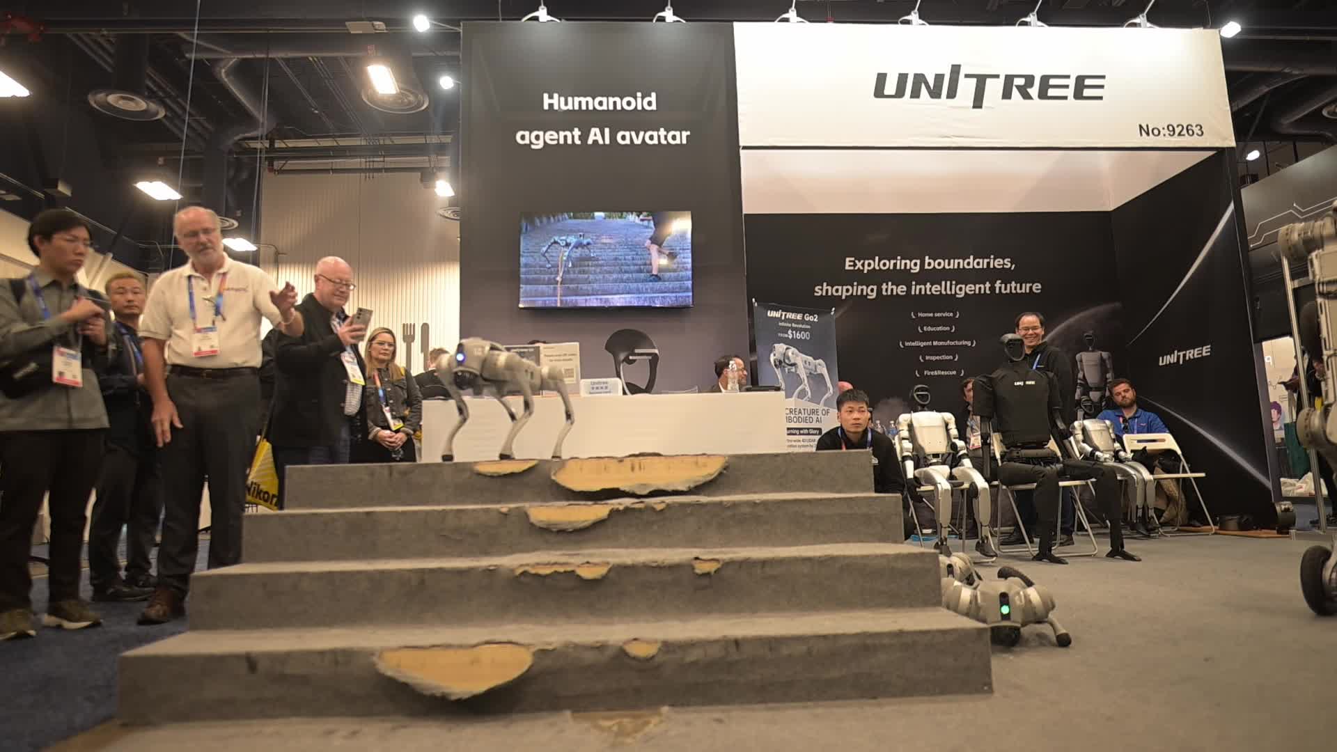 Unitree Robots at CES 2025