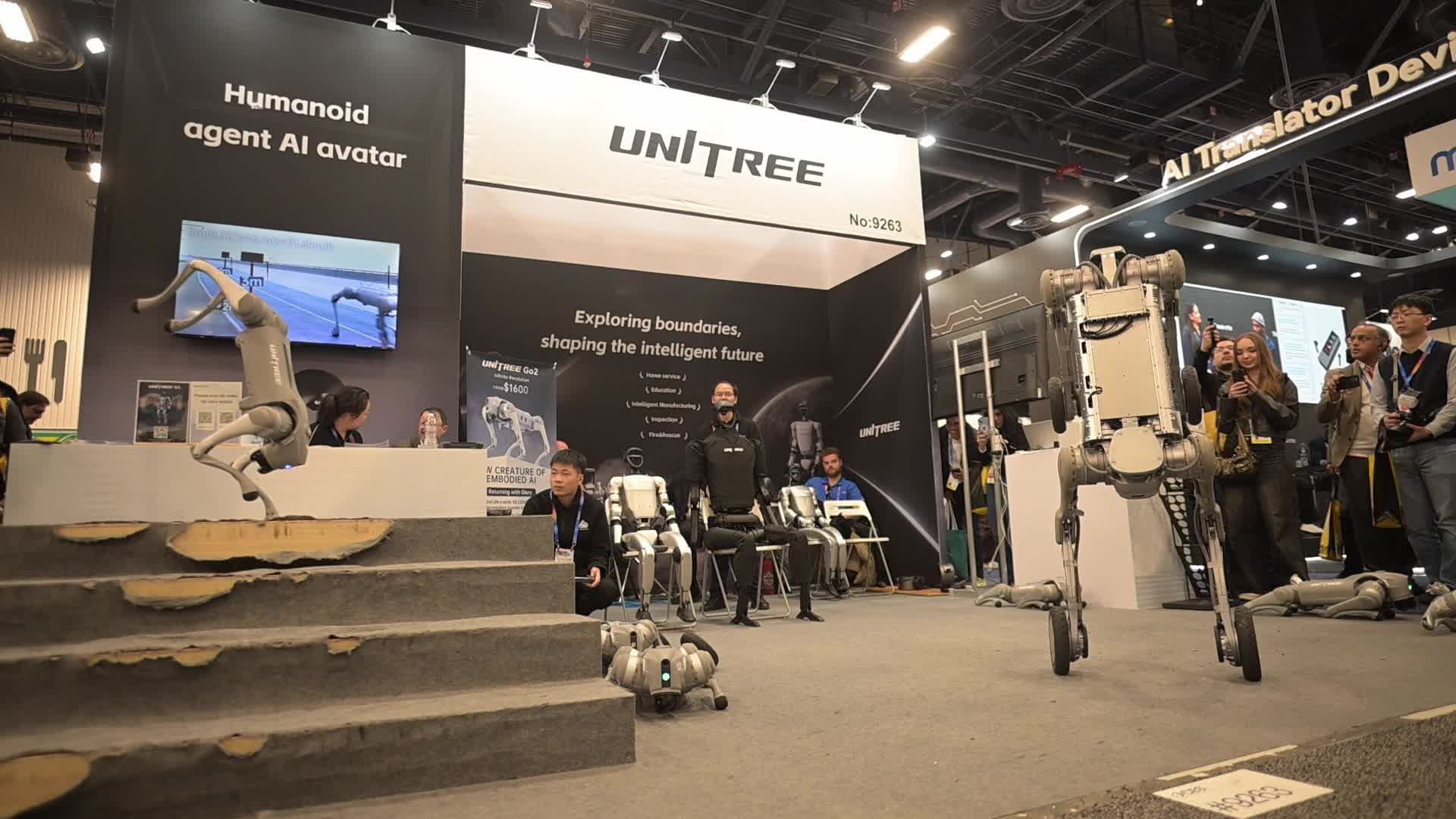 Unitree Robots at CES 2025