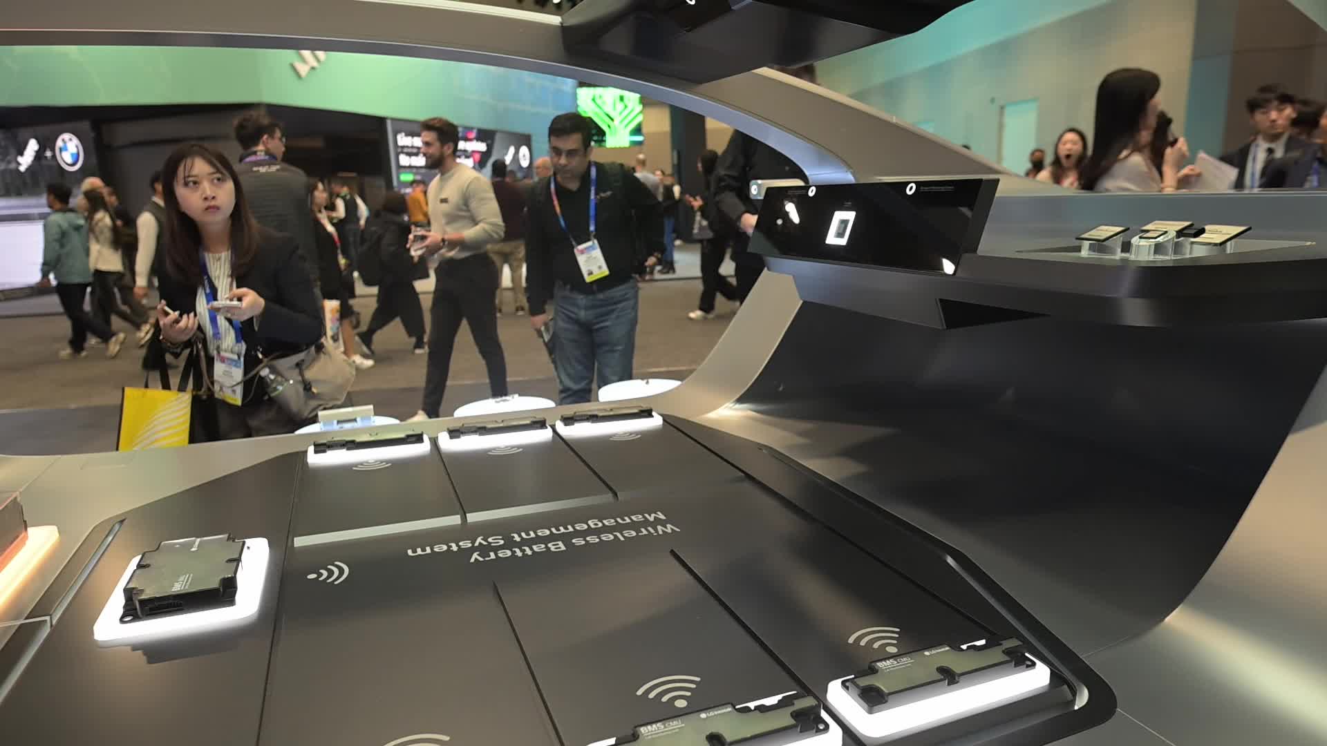 LG Innotek Futuristic Advanced Self-Driving EV at CES 2025
