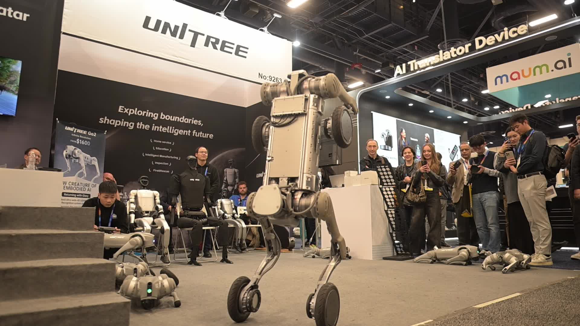 Unitree Robots at CES 2025