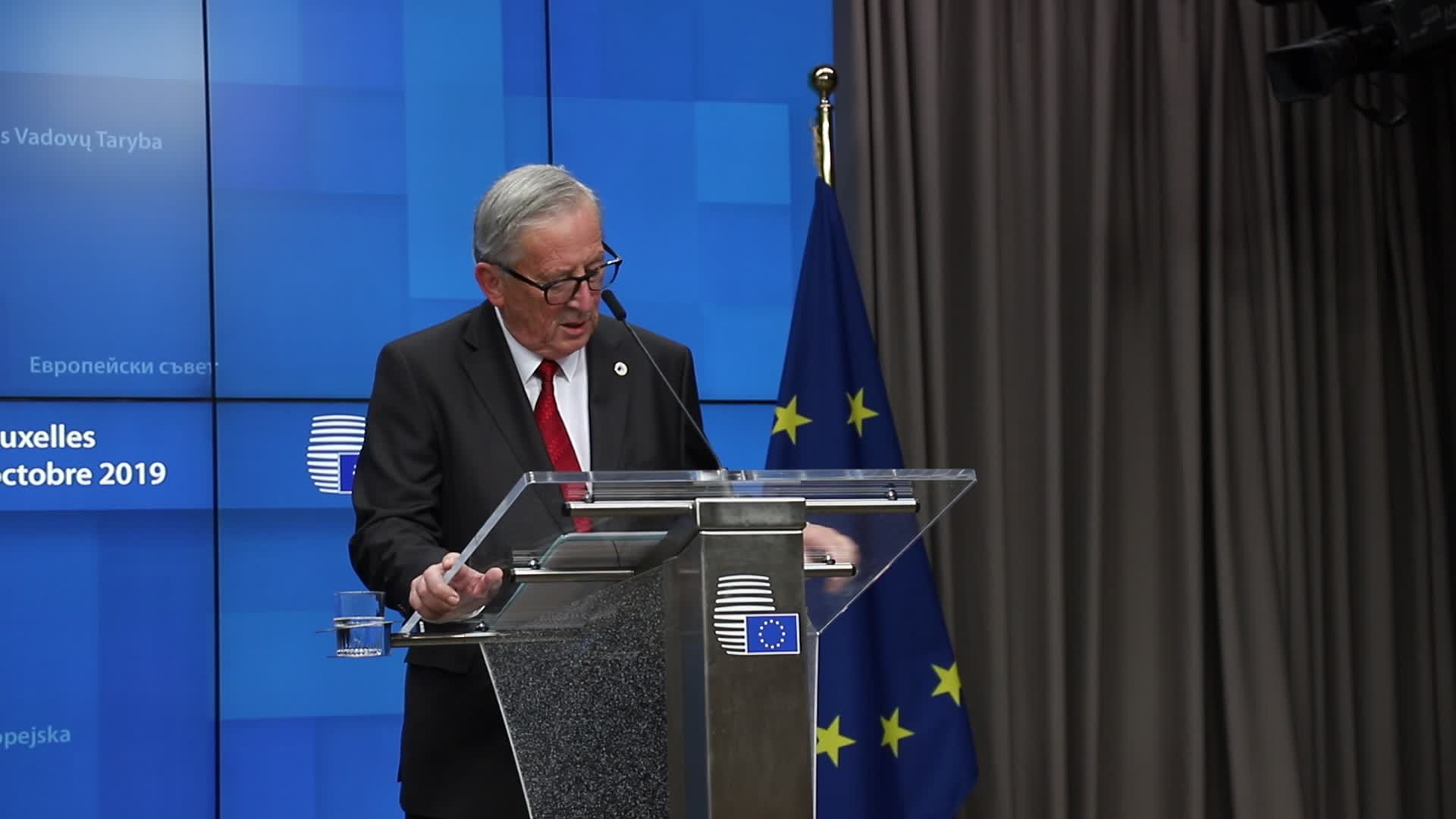 Jean-Claude Juncker at Press Conference