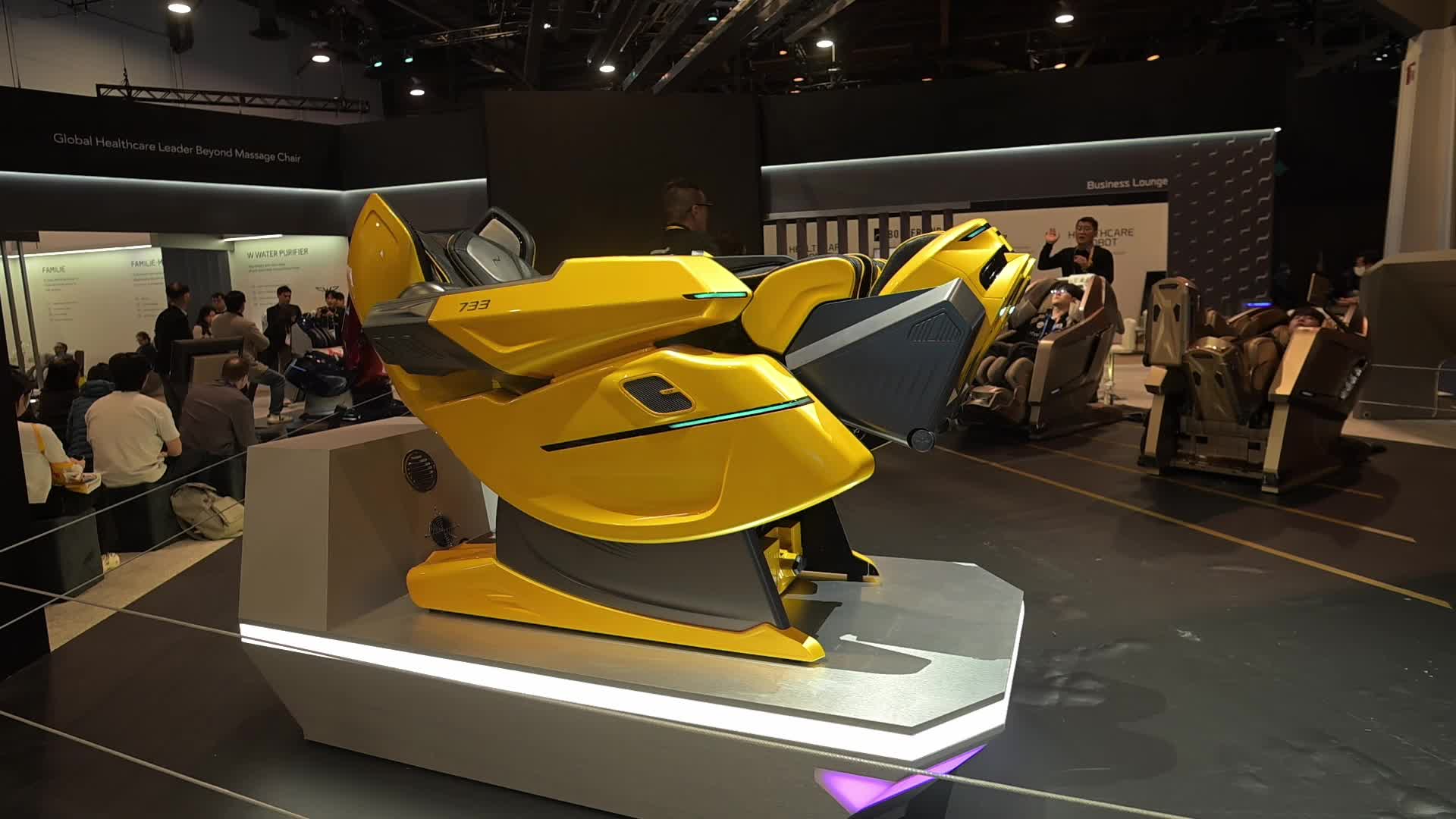 Bodyfriend Reveals Next-Gen 733 Massage Chair with AI Tech at CES 2025