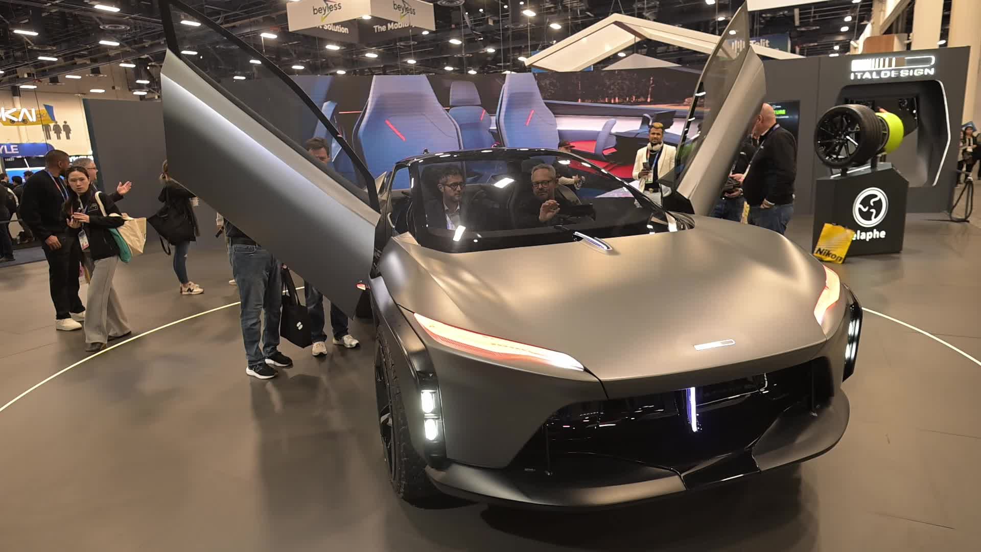 Italdesign Quintessenza Showcases Futuristic Sustainability at CES 2025