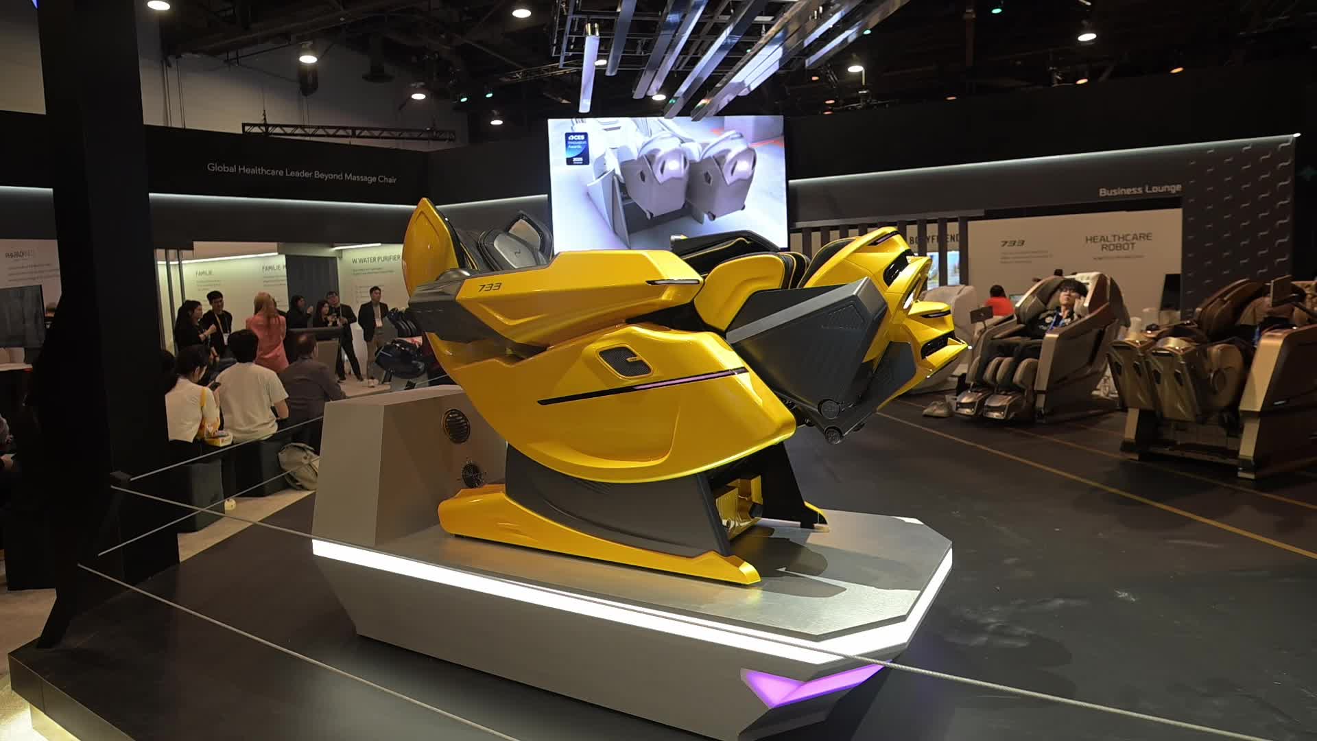 Bodyfriend Reveals Next-Gen 733 Massage Chair with AI Tech at CES 2025