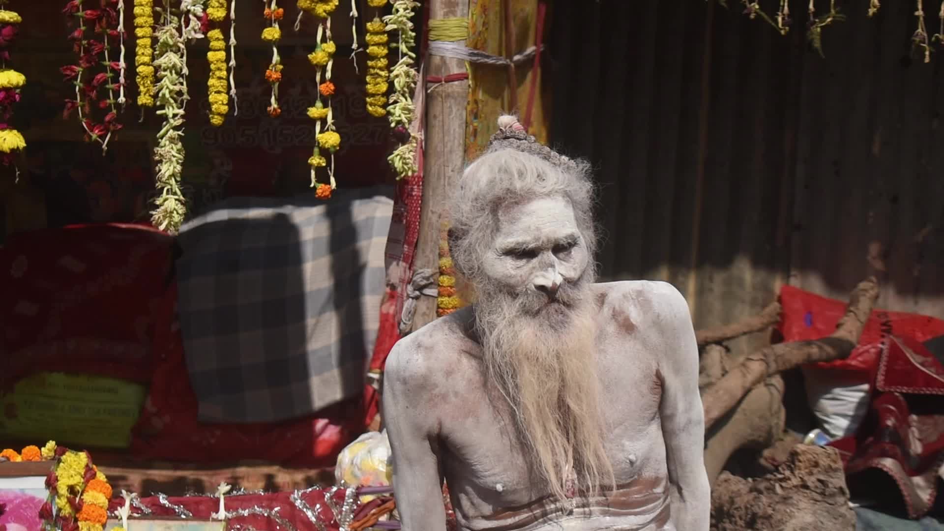 Ganga Sagar Fair on the occasion of Makar Sankranti festival in India