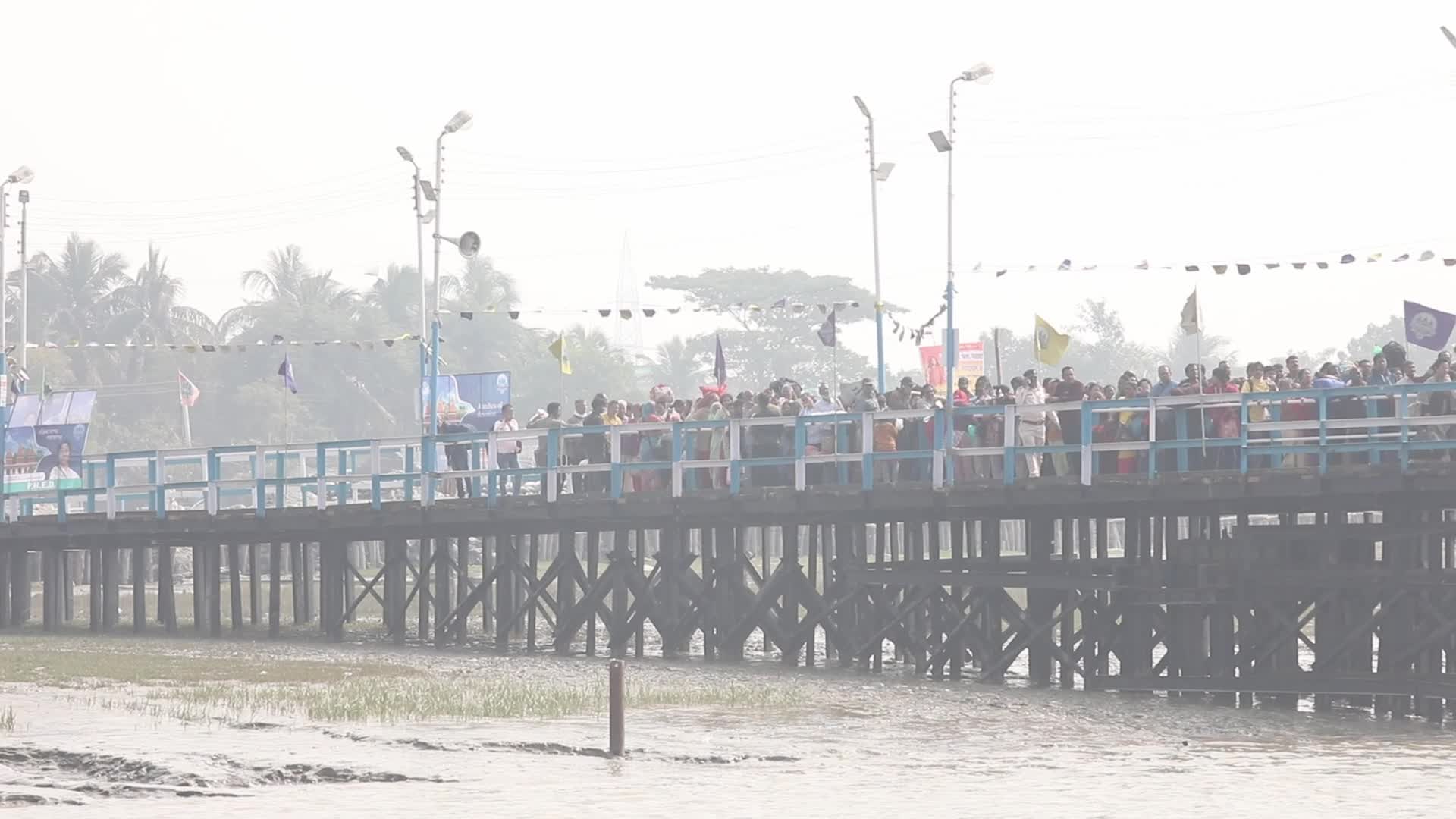 ''Makar Sankranti'' festival In Sagar Islad, India 