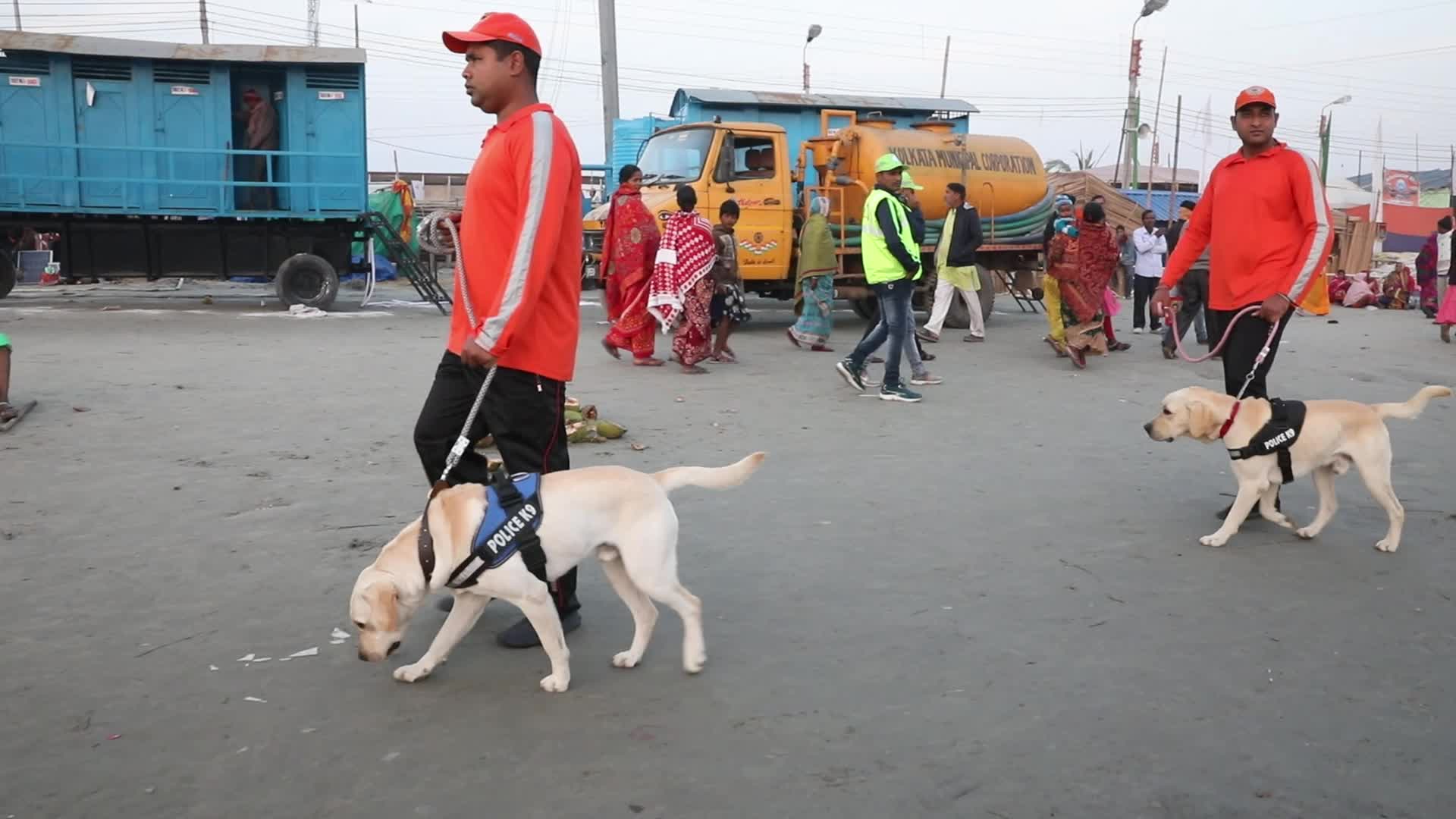 ''Makar Sankranti'' festival In Sagar Islad, India 
