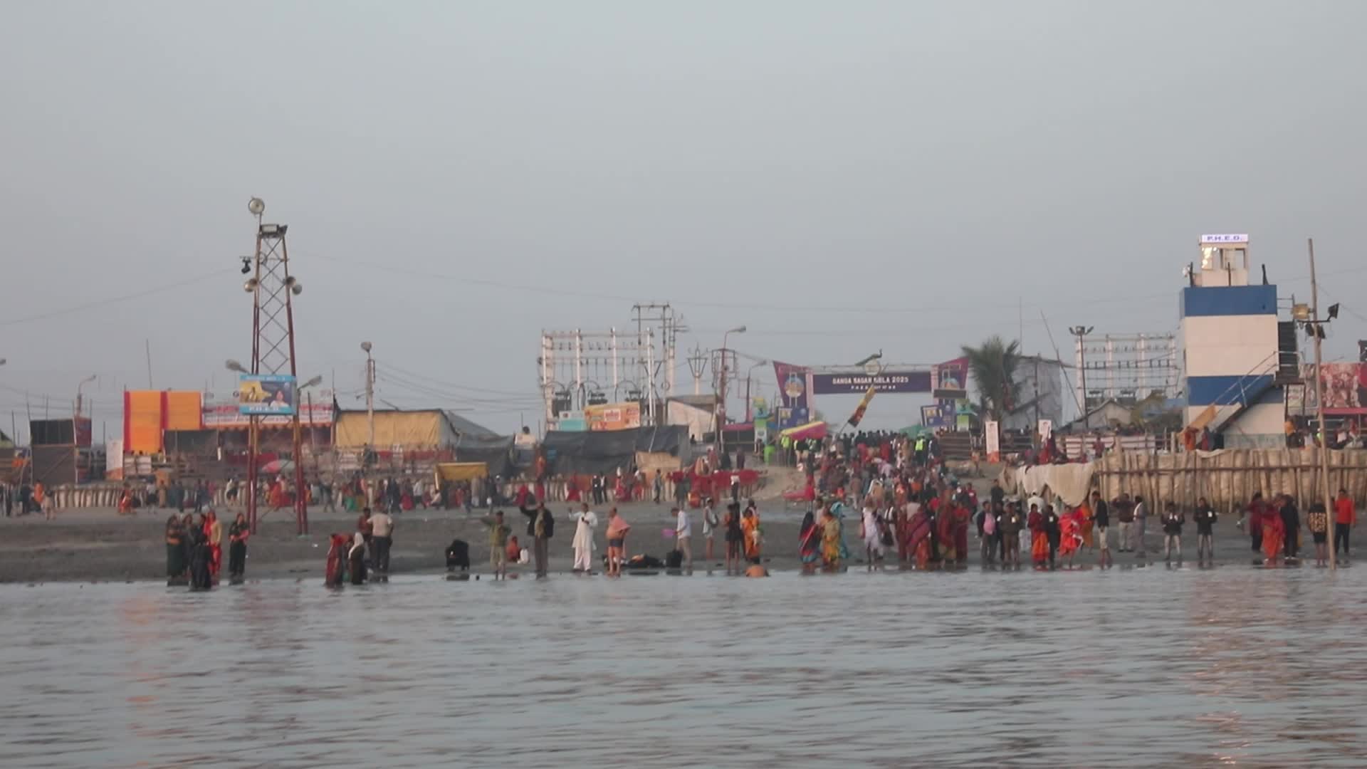 ''Makar Sankranti'' festival In Sagar Islad, India 