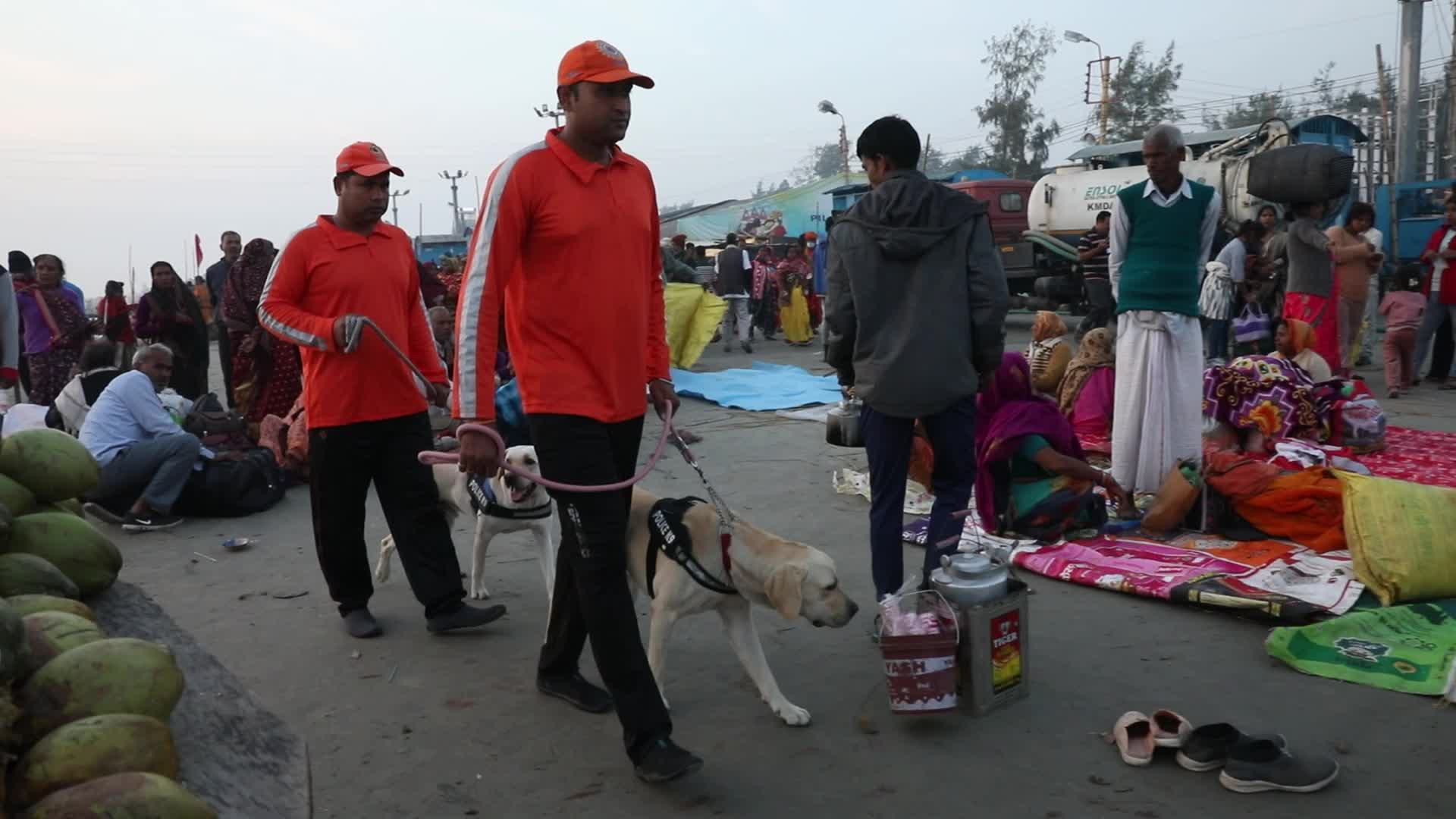 ''Makar Sankranti'' festival In Sagar Islad, India 