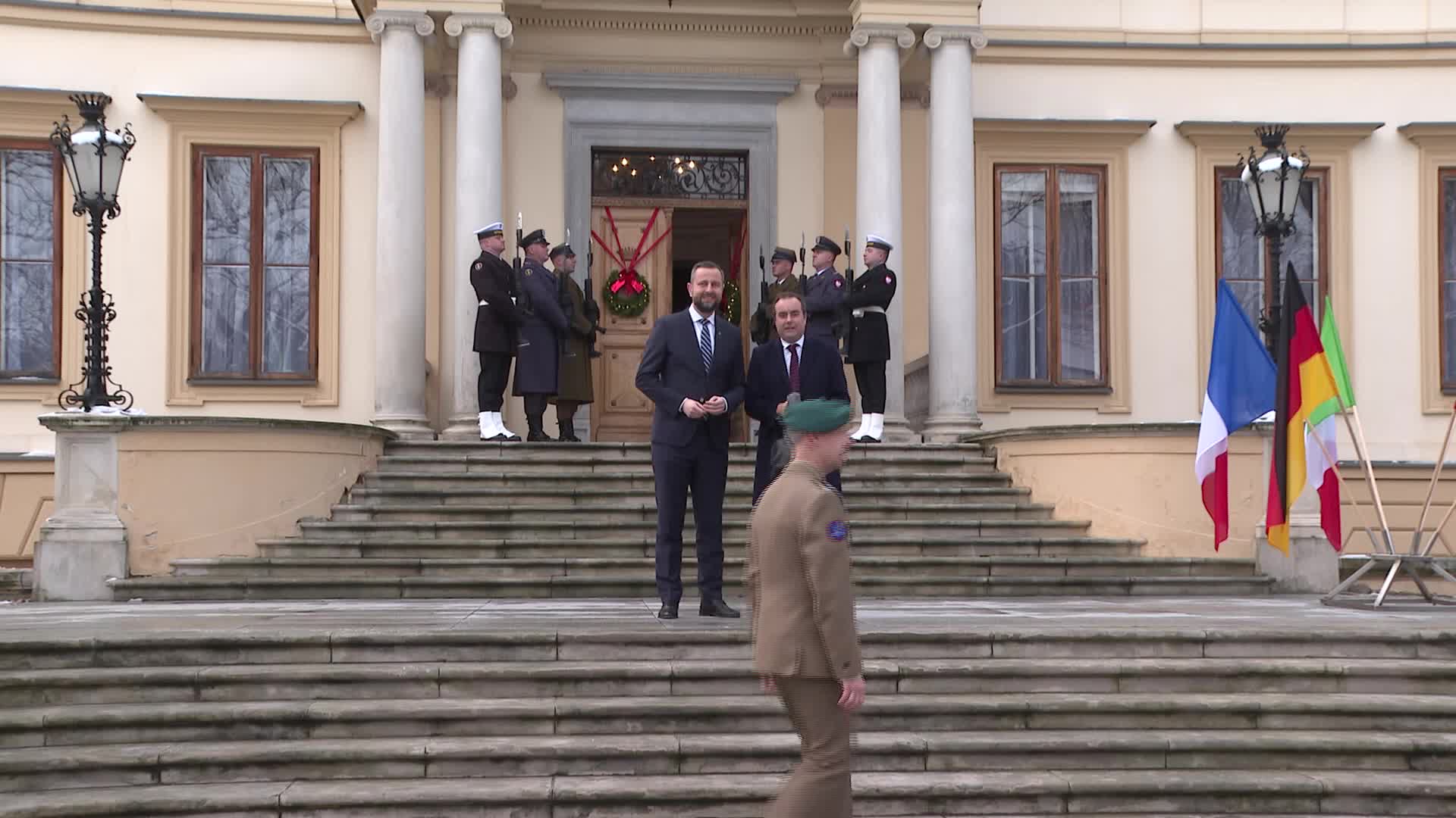 French Minister of Defence visits Warsaw