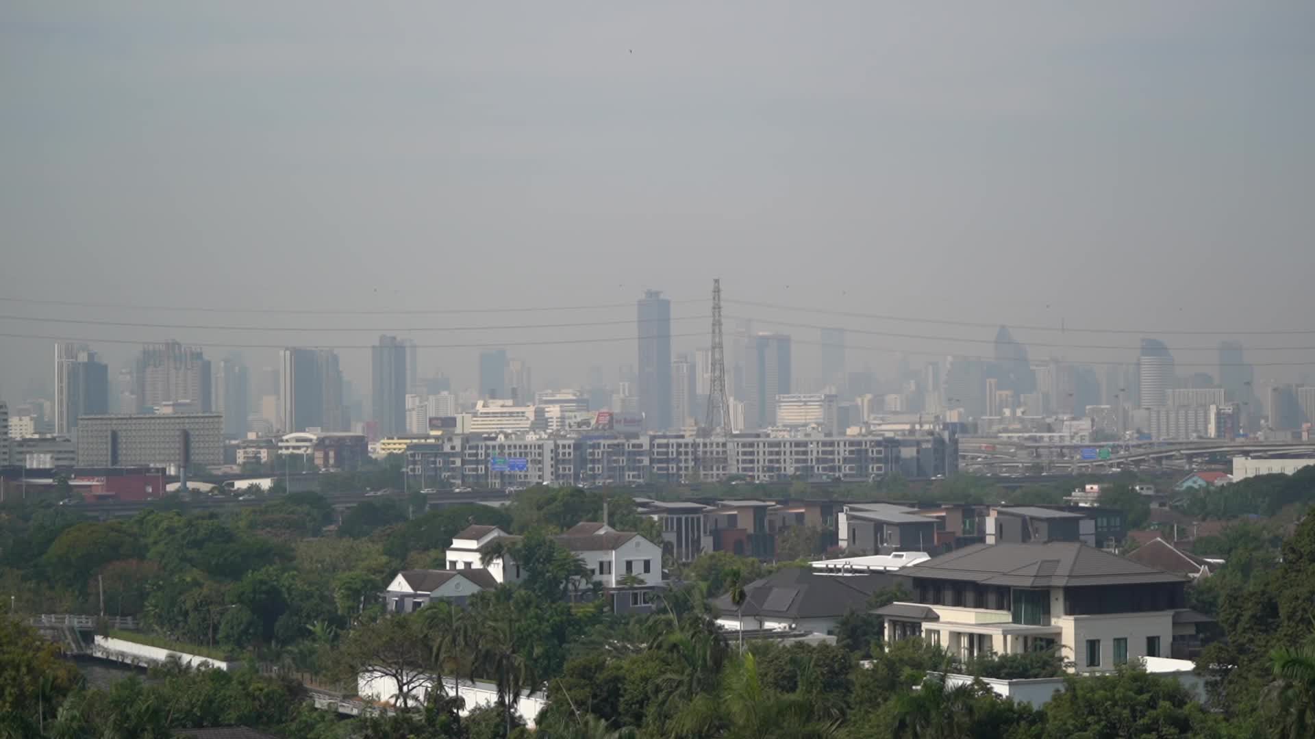 Air Pollution Soars to Harmful Health Levels in Bangkok.