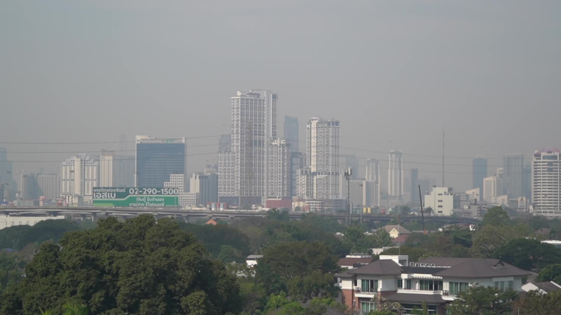Air Pollution Soars to Harmful Health Levels in Bangkok.