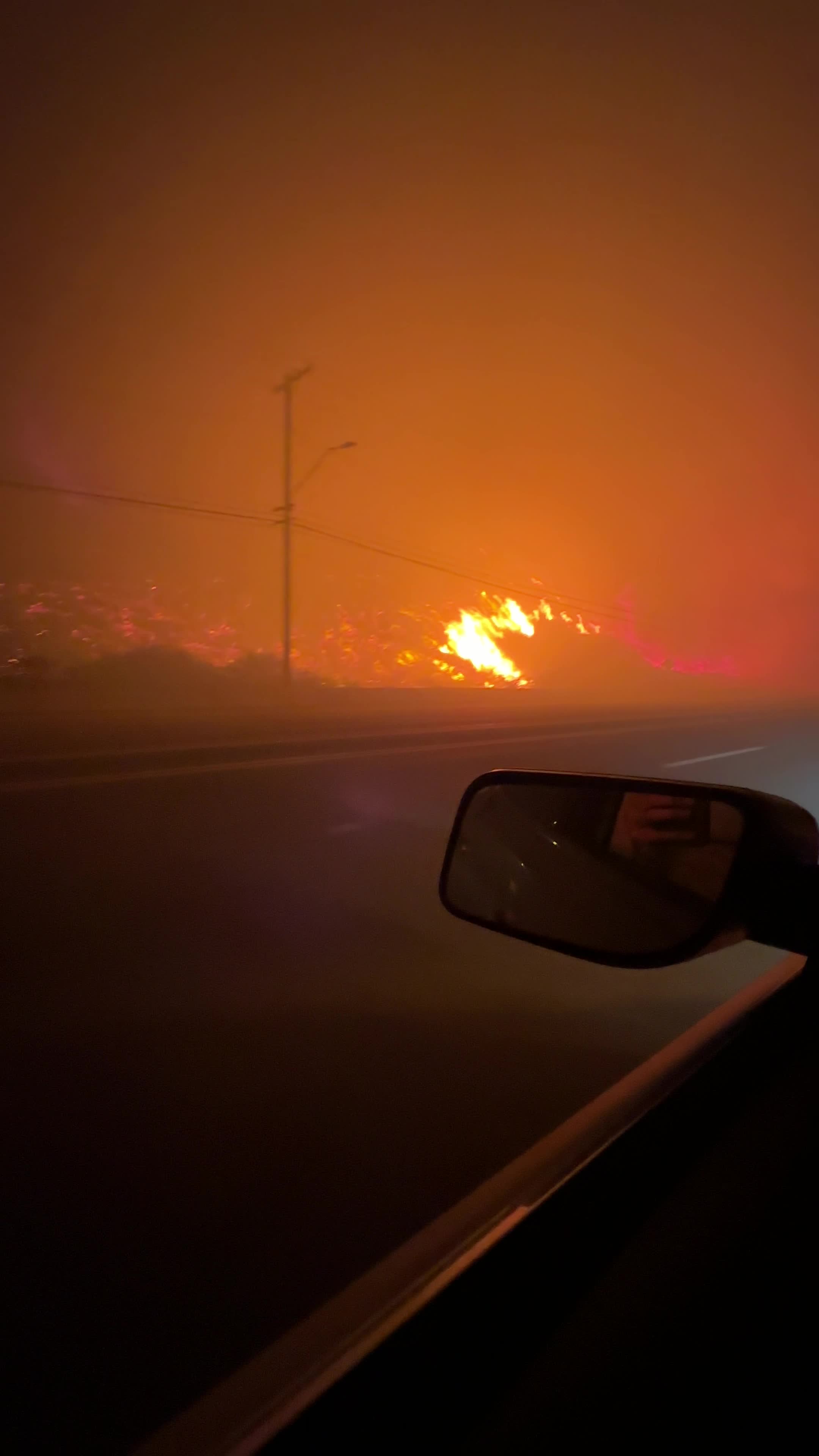 Powerful Winds Fuel Multiple Fires Across Los Angeles Area