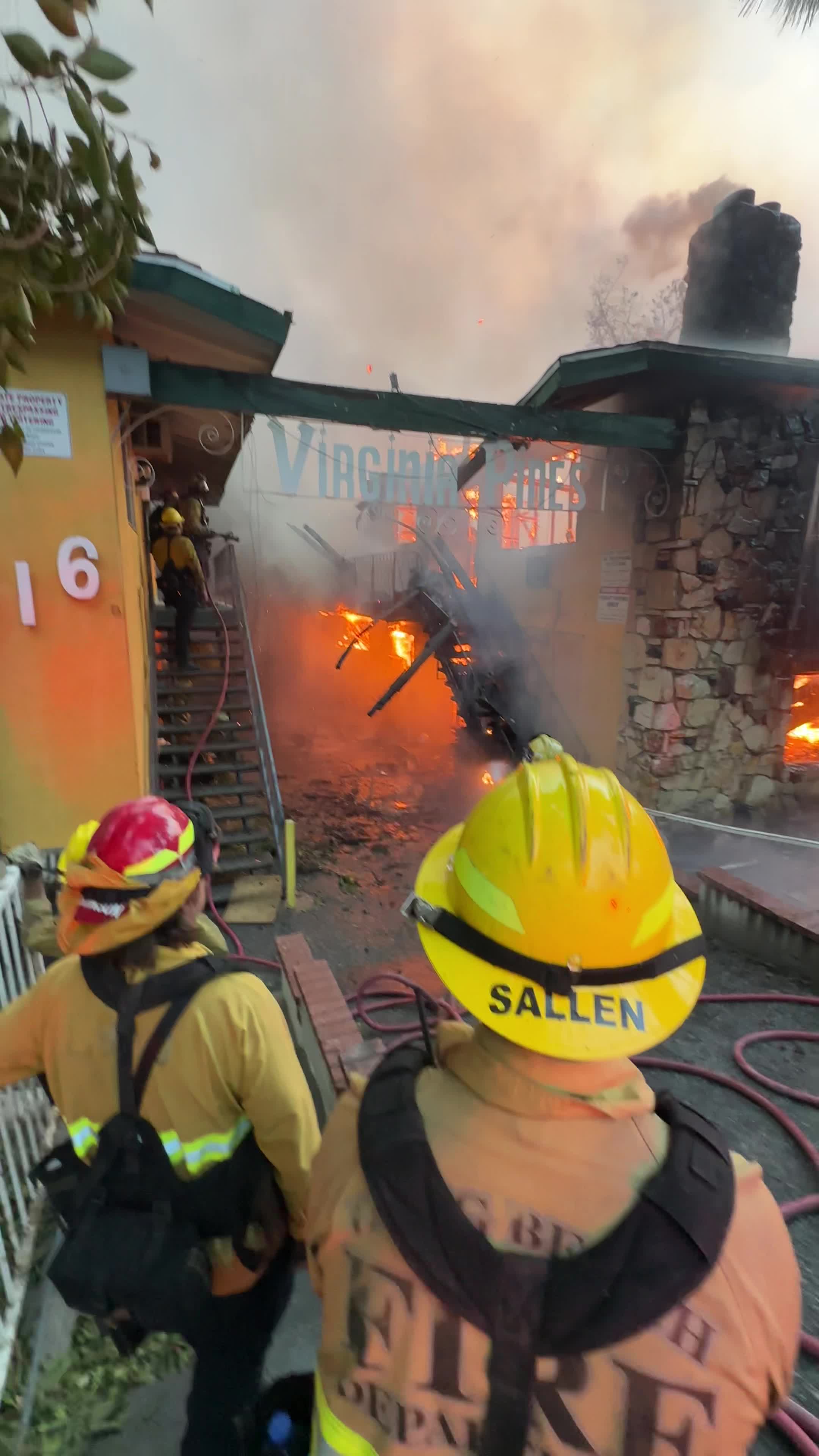 Powerful Winds Fuel Multiple Fires Across Los Angeles Area
