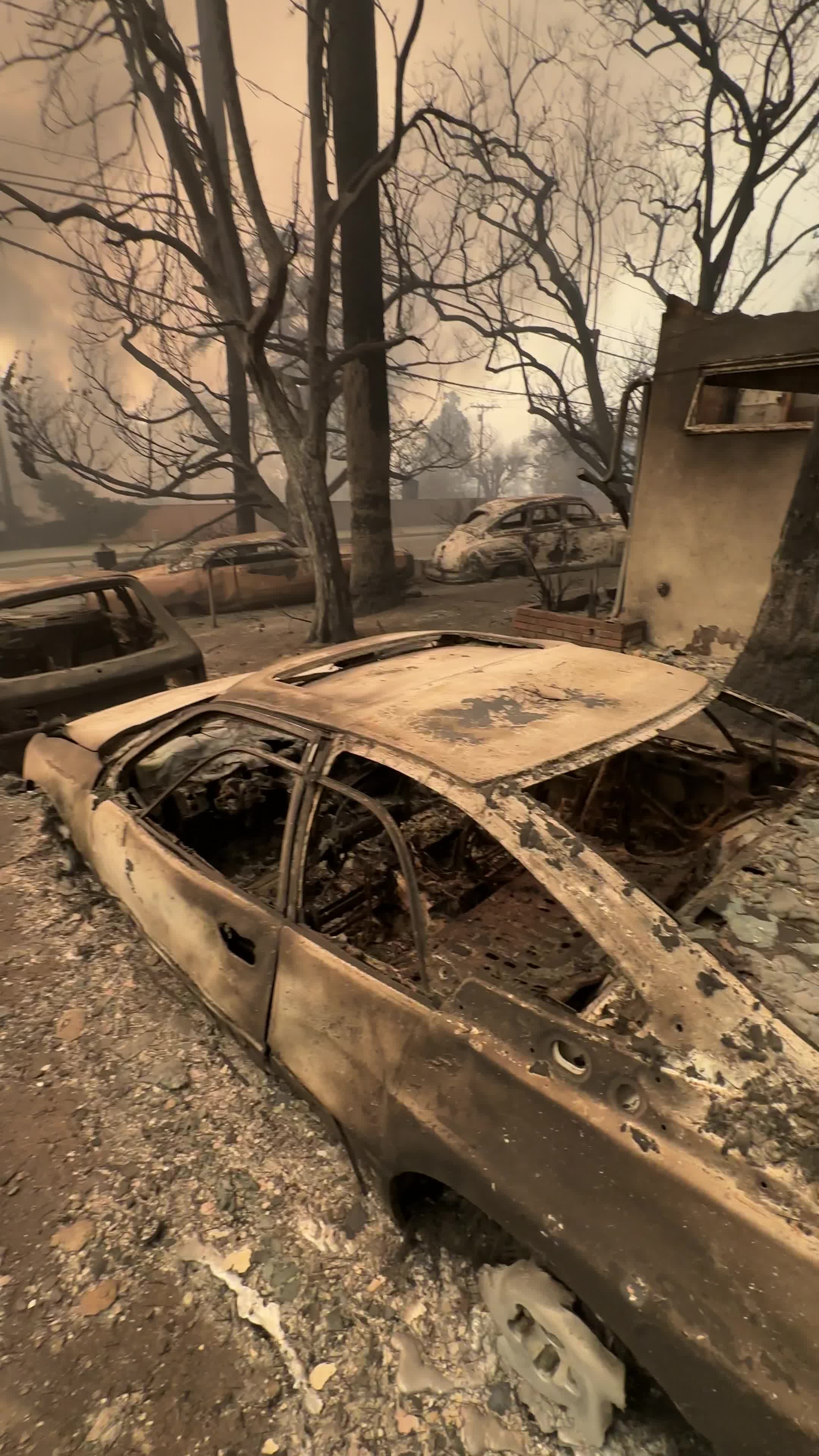 Powerful Winds Fuel Multiple Fires Across Los Angeles Area