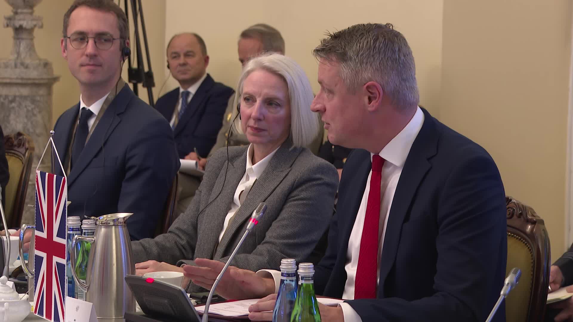 Meeting of the defense ministers of Europe's five top military spenders