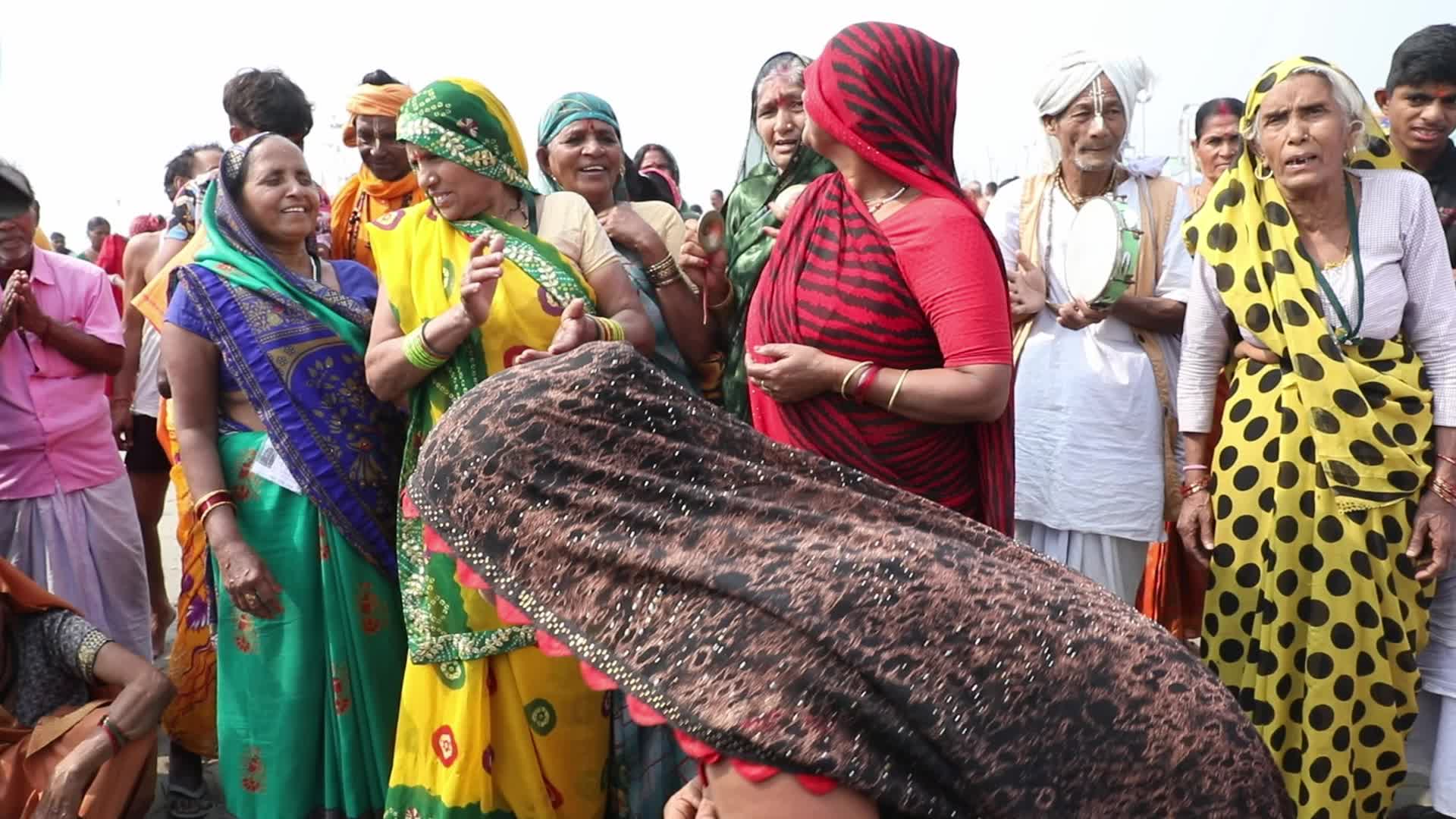 ''Makar Sankranti'' festival At Sagar Islad, India