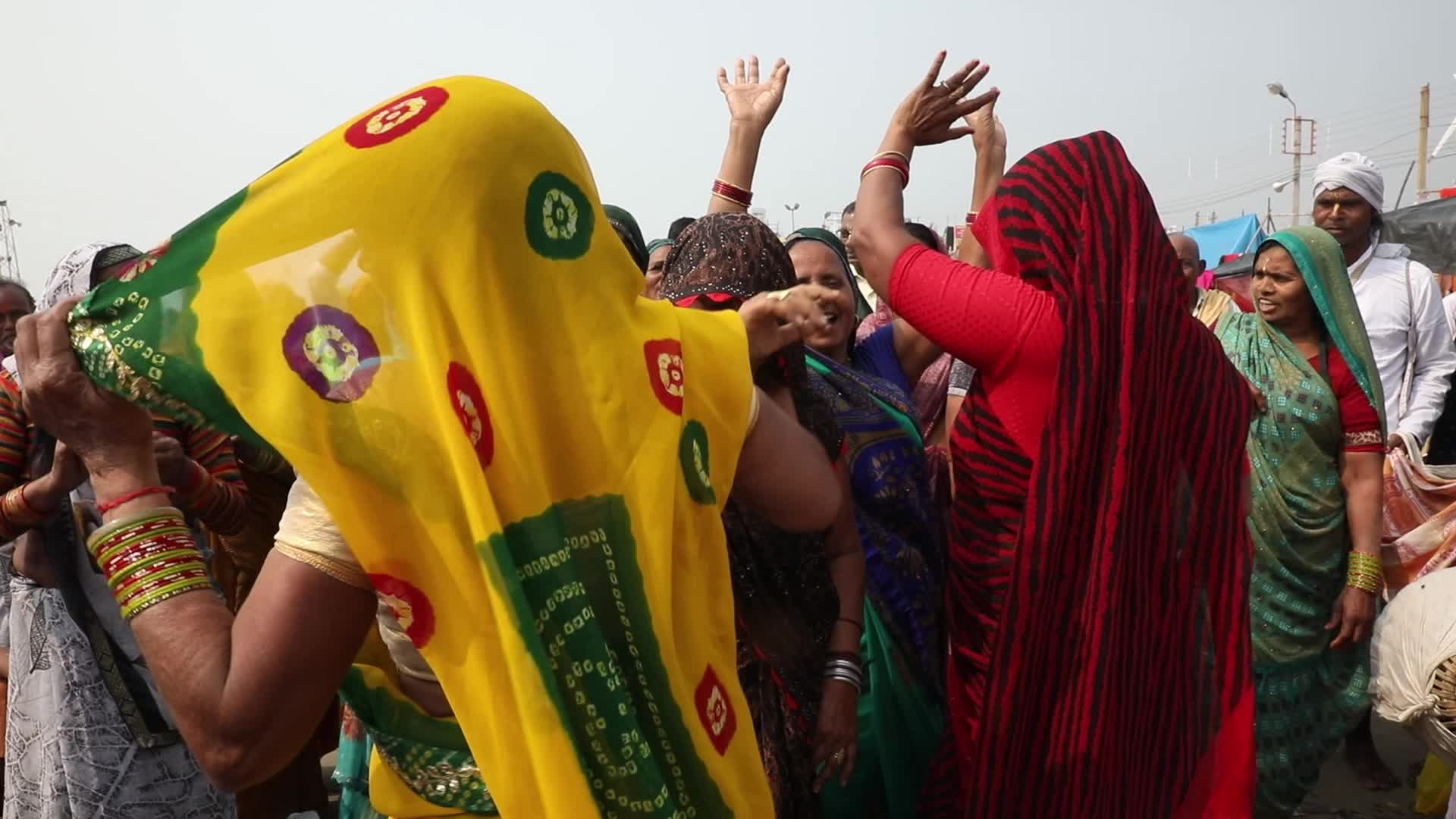 ''Makar Sankranti'' festival At Sagar Islad, India