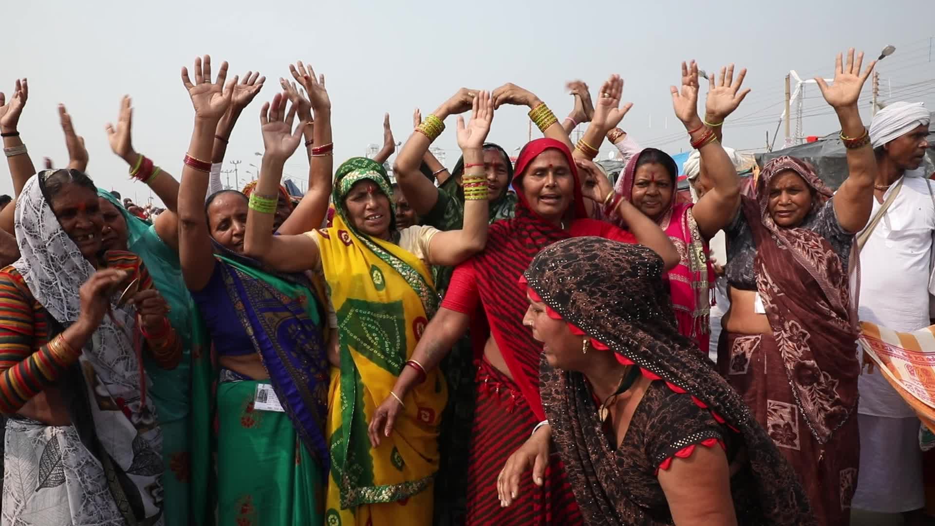 ''Makar Sankranti'' festival At Sagar Islad, India