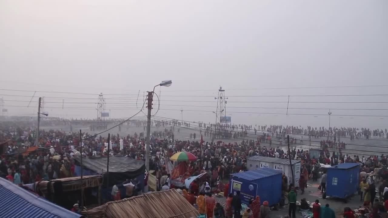 ''Makar Sankranti'' festival At Sagar Islad, India