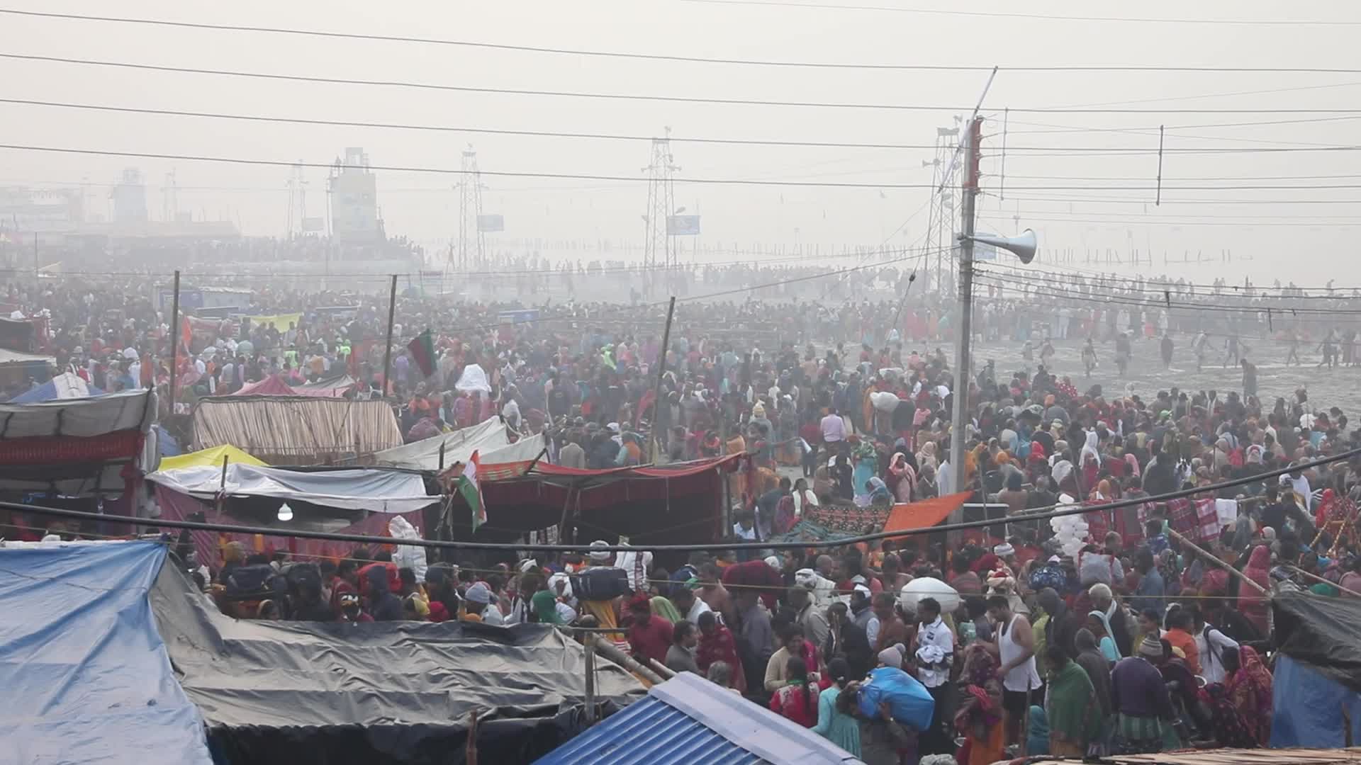 ''Makar Sankranti'' festival At Sagar Islad, India