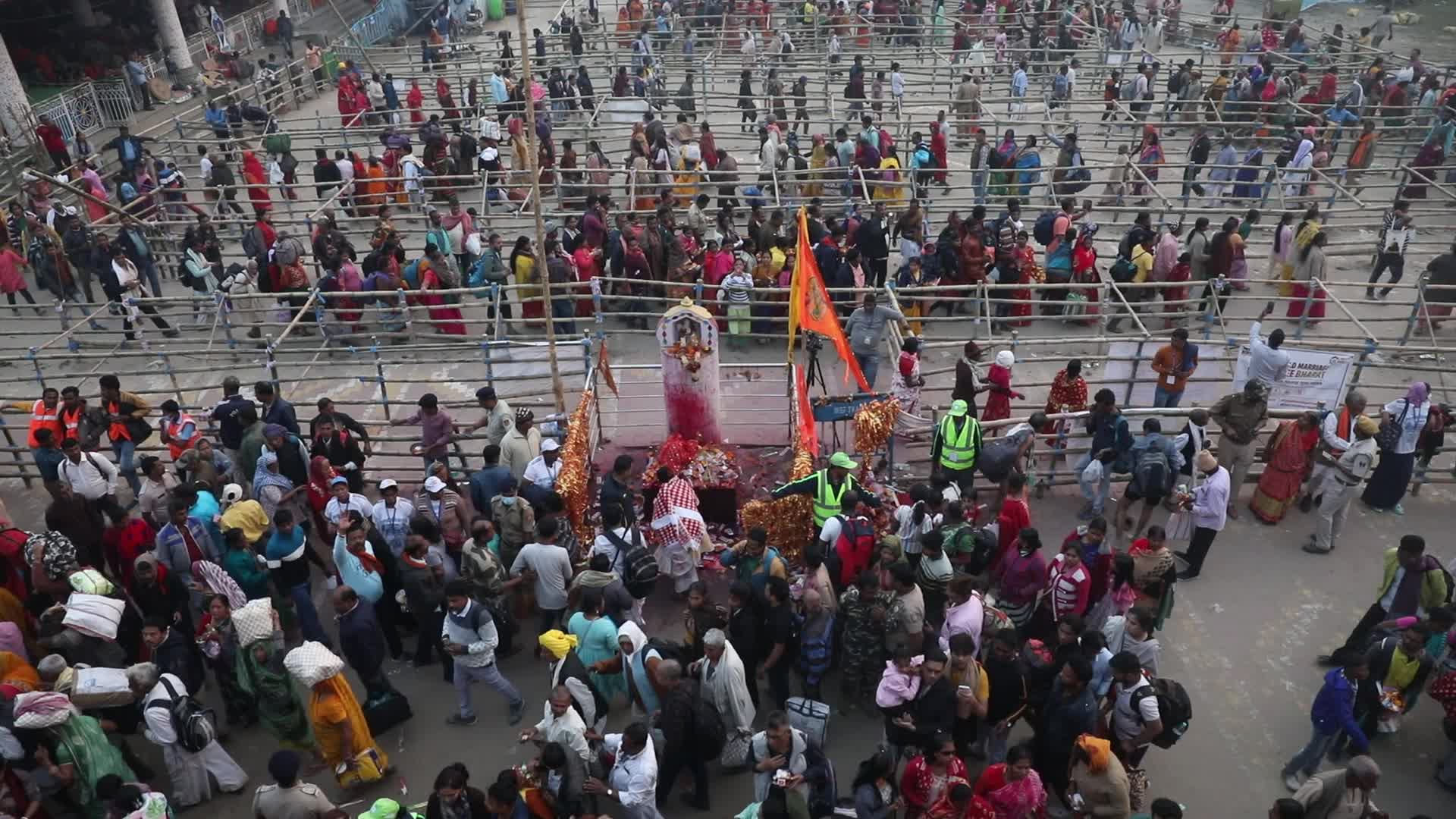 ''Makar Sankranti'' festival At Sagar Islad, India
