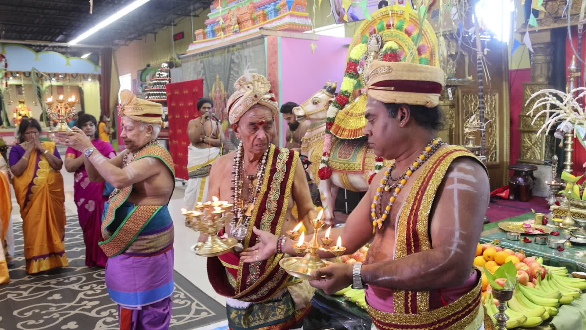 Tamil Hindus celebrate the Thai Pongal festival in Canada